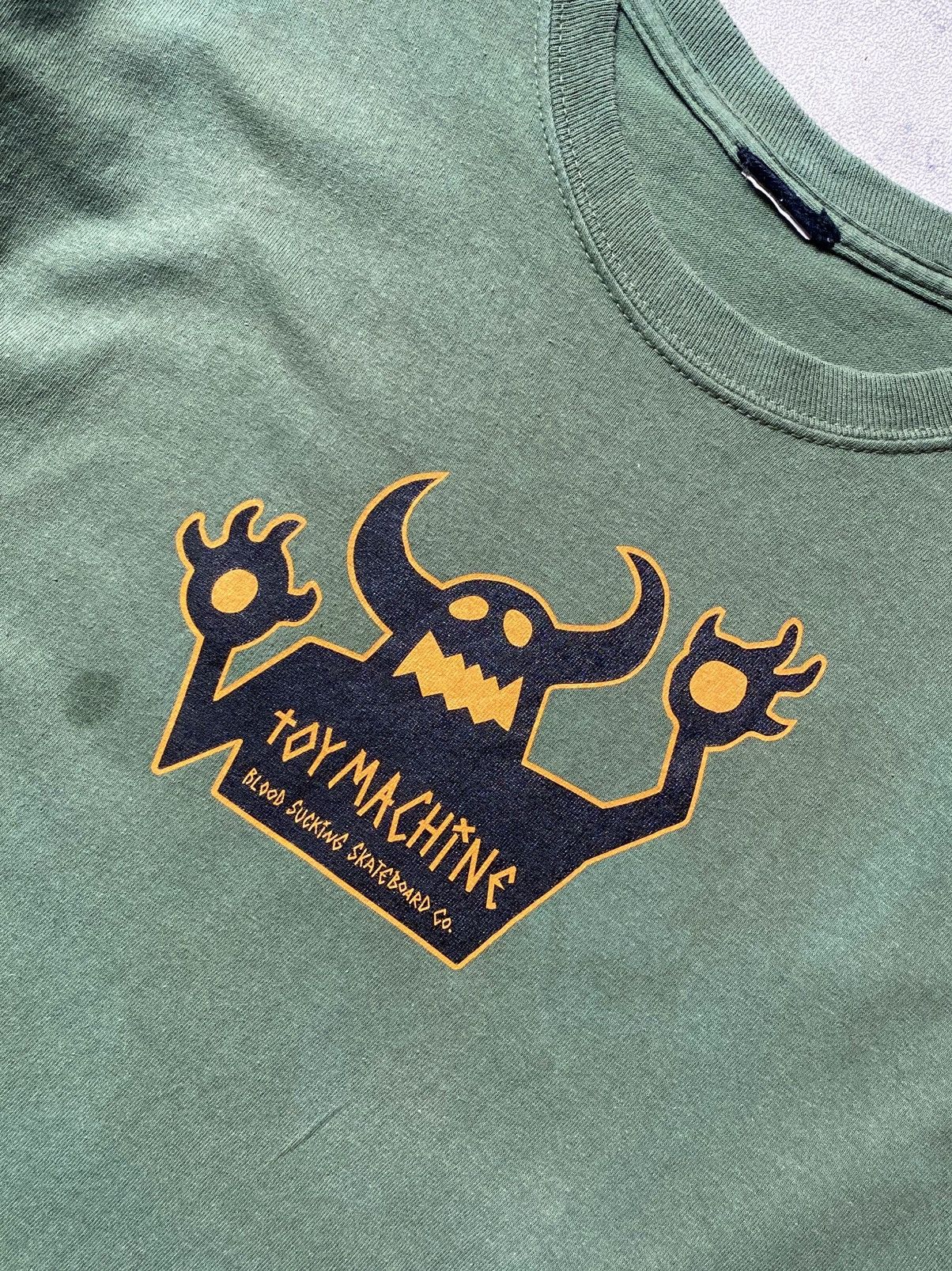 Vintage Toy Machine blood sucking skateboard L/S shirt