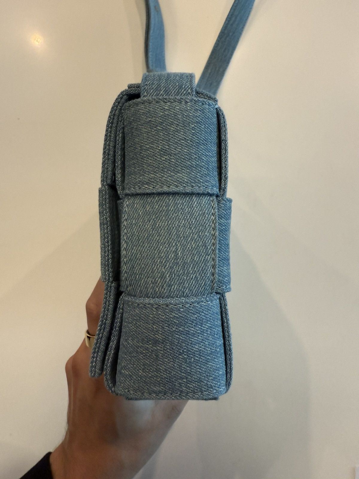 Bottega Veneta RARE Bottega Veneta Denim Cassette Bag Size ONE SIZE - 5 Thumbnail