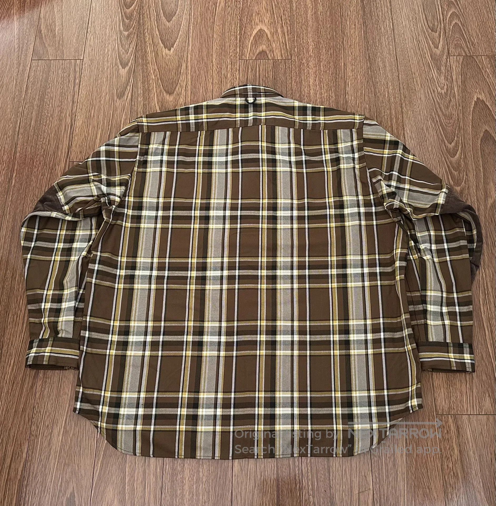 DAIWA PIER39 daiwa pier39 tech elbow patch flannel shirt. Size US XL / EU 56 / 4 - 2 Thumbnail