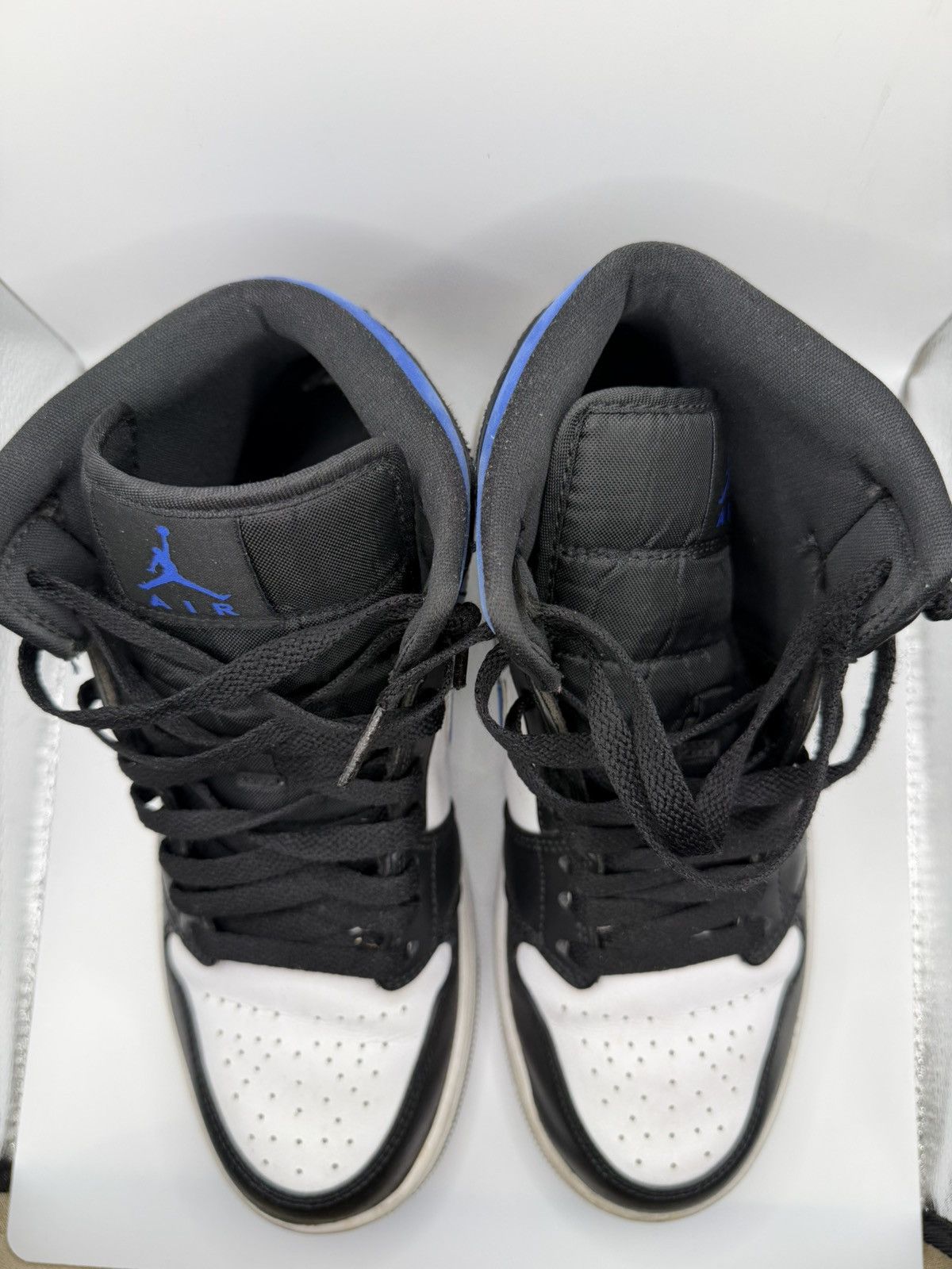 Nike 2021 Air Jordan 1 Mid 'Racer Blue' Size US 8 / EU 41 - 8 Thumbnail