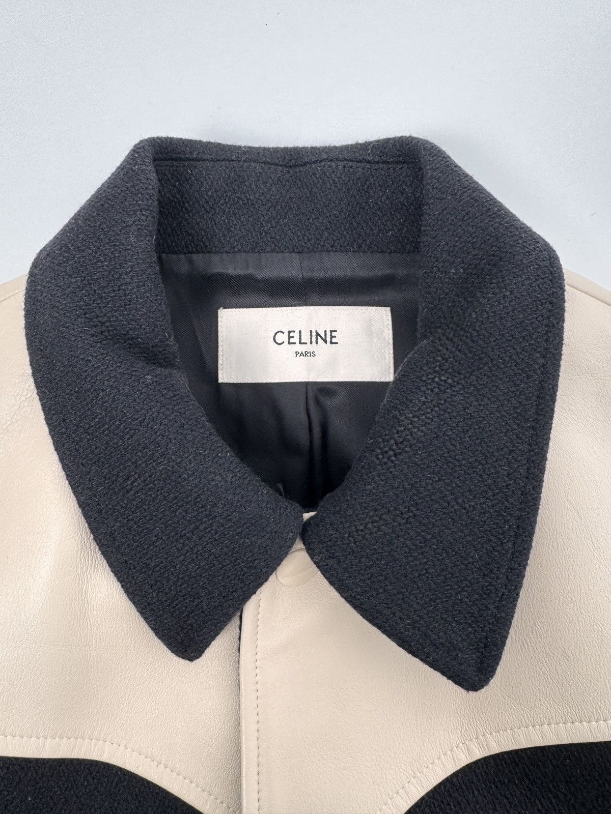 Celine CELINE By HEDI SLIMANE F/W 2019 Western Teddy Jacket 48 Size US M / EU 48-50 / 2 - 13 Thumbnail