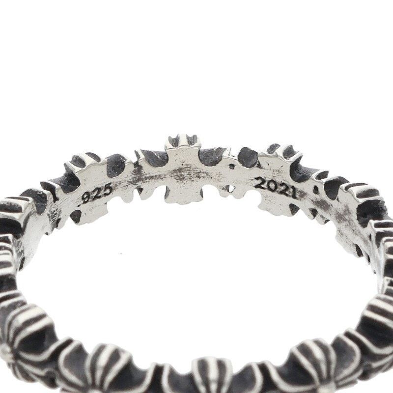 Chrome Hearts Chrome Hearts Tiny ECH Plus Band Silver Ring Size ONE SIZE - 4 Thumbnail