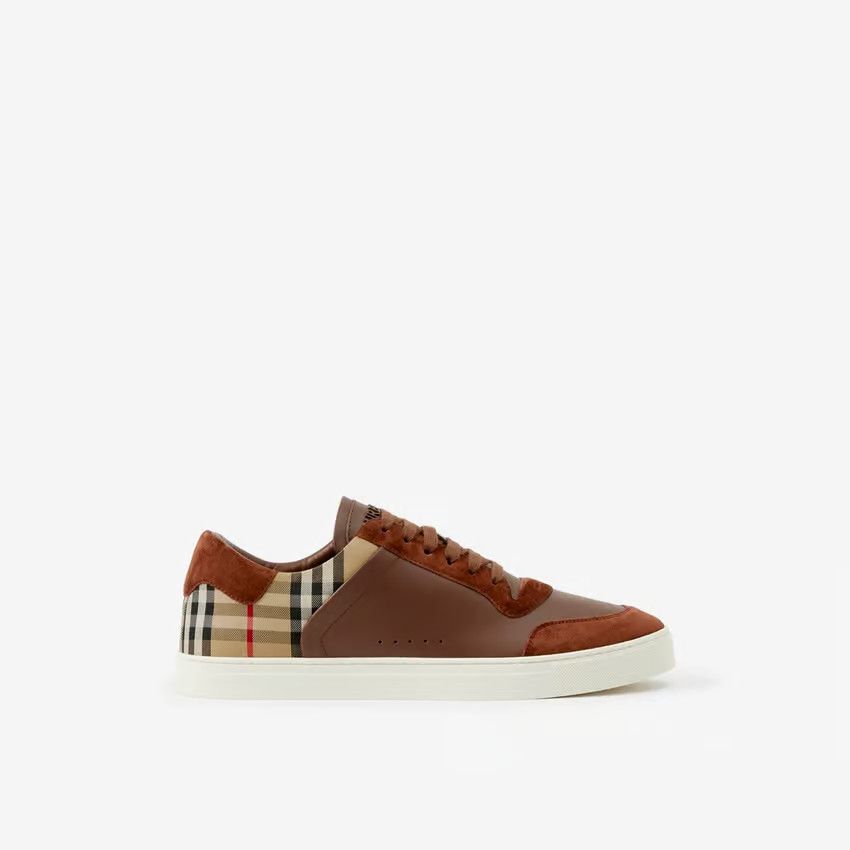 Burberry o1w1db10824 Leather Sneakers in Multicolor Size US 13 / EU 46 - 1 Preview