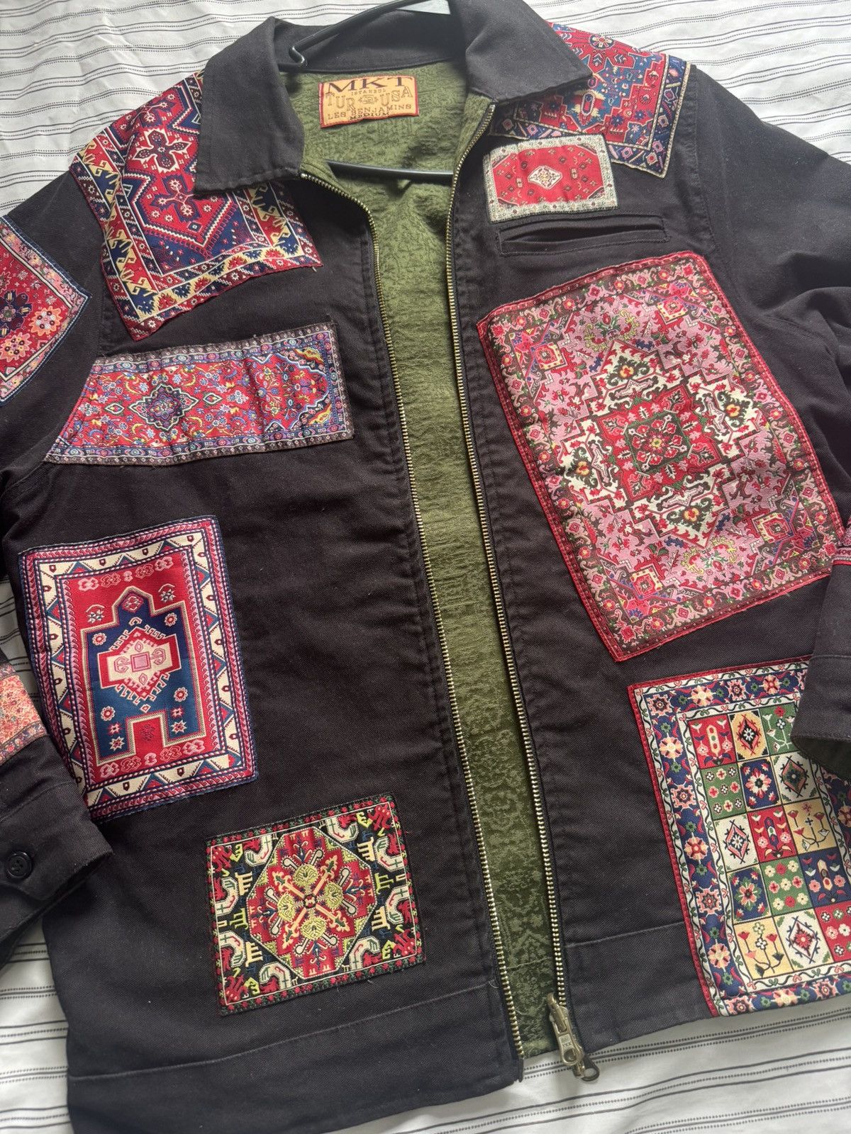Market Market Dealer Reversible Rug Patch Jacket Size M Size US M / EU 48-50 / 2 - 4 Thumbnail