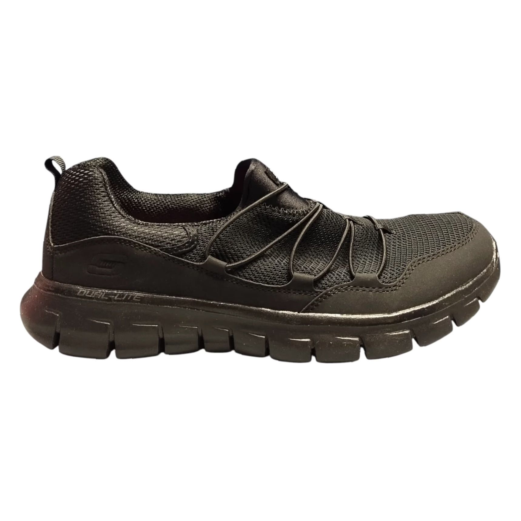 SKECHERS SKECHERS Loving Life Sneakers Womens US 11 Black Memory Foam Bungee Laces Shoes Size US 11 / IT 41 - 2 Thumbnail