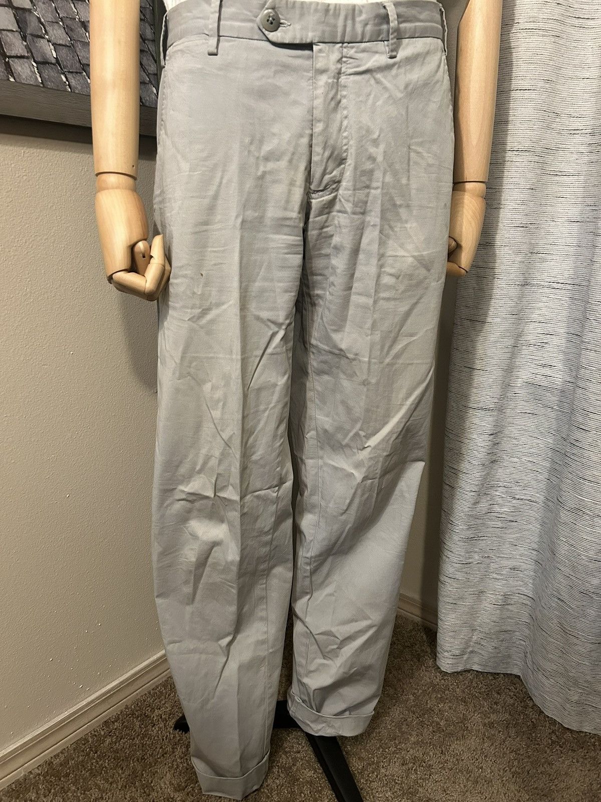 Canali Canali Khali Chino Size US 34 / EU 50 - 2 Thumbnail