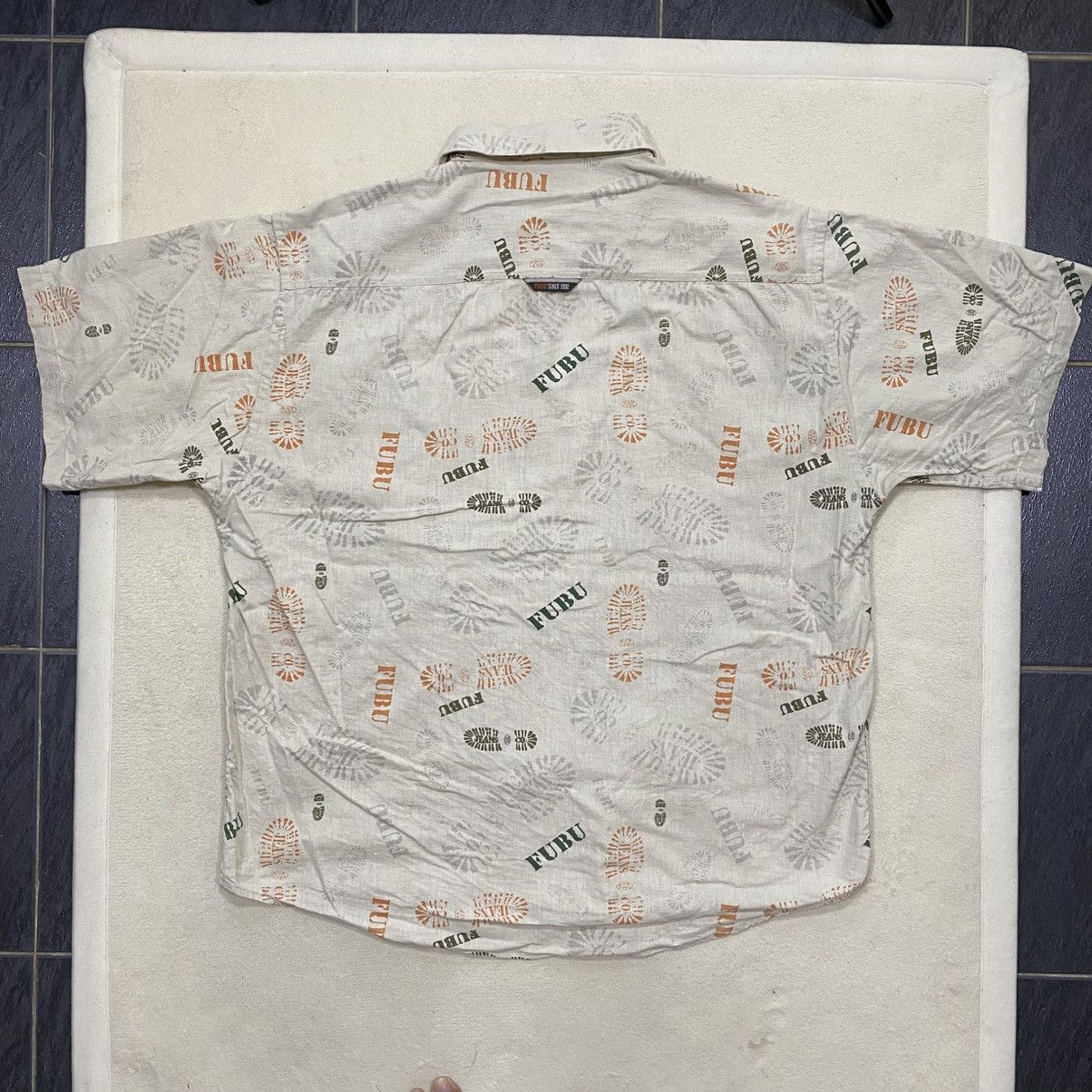 Fubu × Vintage Vintage Y2K FUBU Overprint Short Sleeve Shirt Size US XXL / EU 58 / 5 - 5 Thumbnail