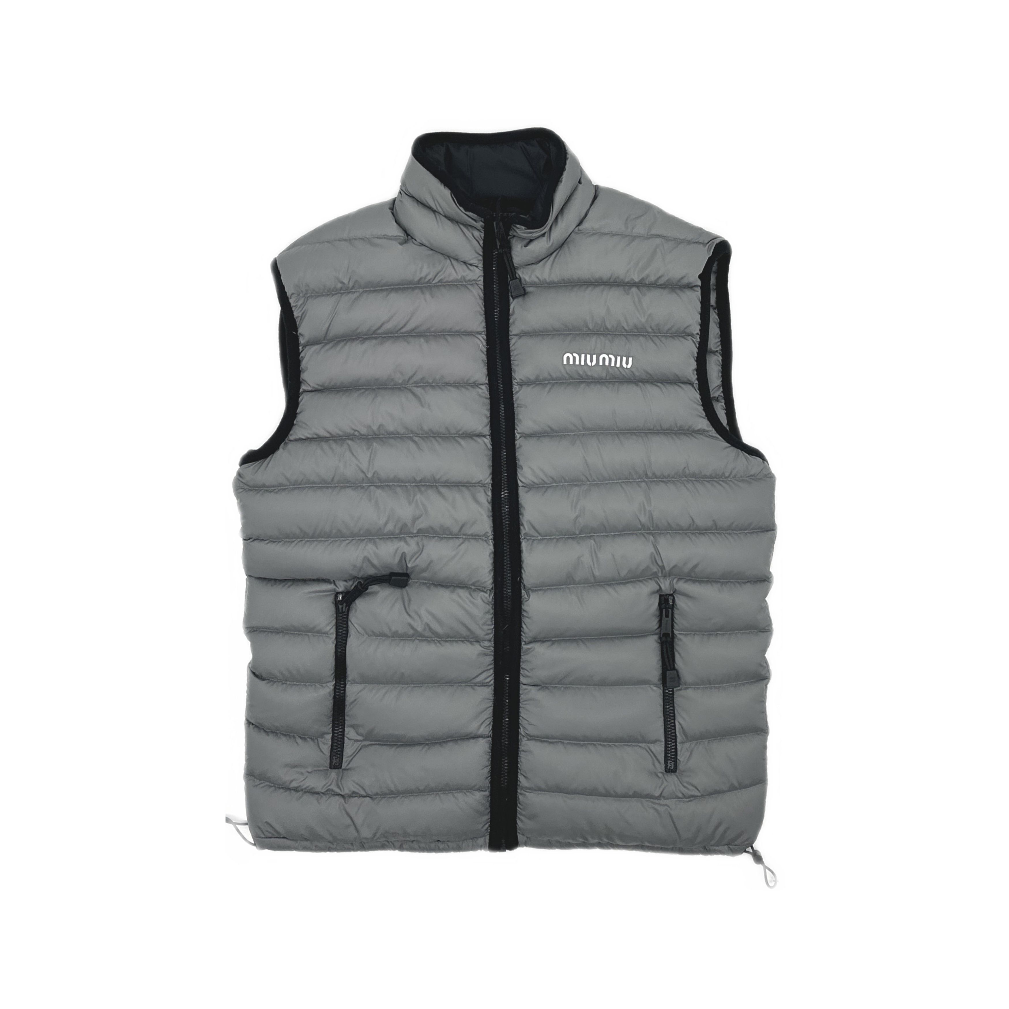 Miu Miu Miu Miu Logo Padded Vest Size 40 Size S / US 4 / IT 40 - 1 Thumbnail