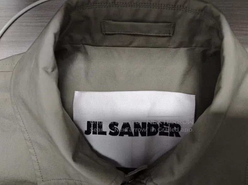 Jil Sander Jil Sander size 44 Back Letter Print Coach Jacket Size US S / EU 44-46 / 1 - 3 Thumbnail