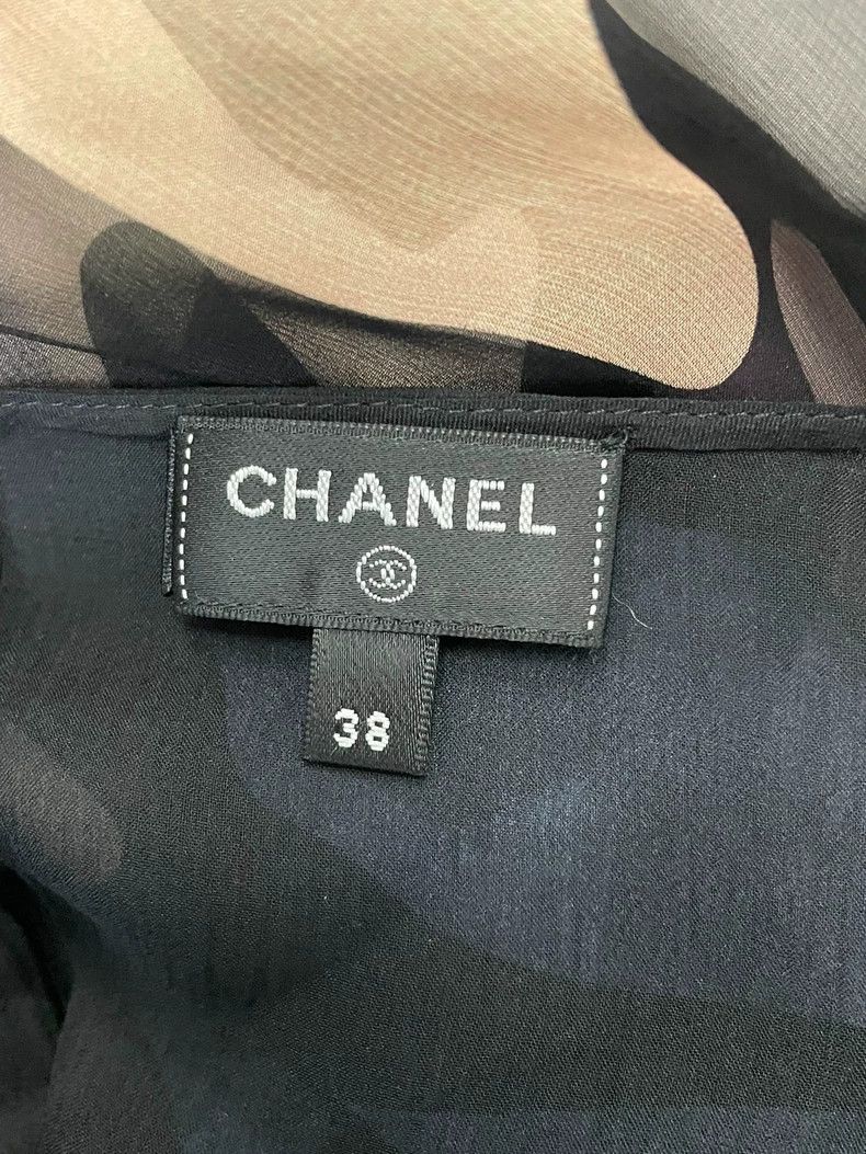 Chanel Chanel Color printed silk long sleeves Size XS / US 0-2 / IT 36-38 - 5 Thumbnail