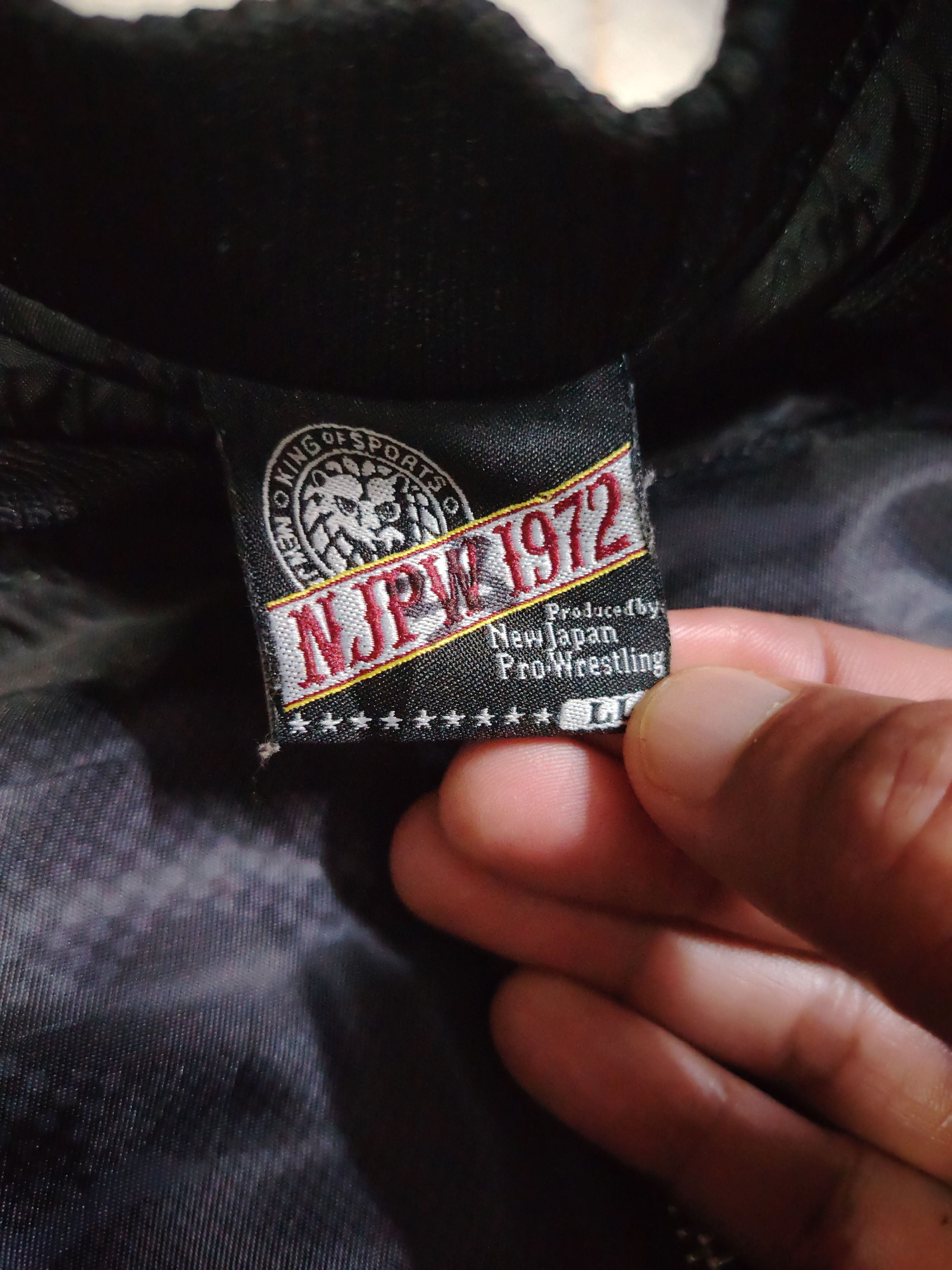 Japanese Brand Bullet Club Wrestling MA-1 Black Camouflage Flight Jacket Size US L / EU 52-54 / 3 - 6 Thumbnail