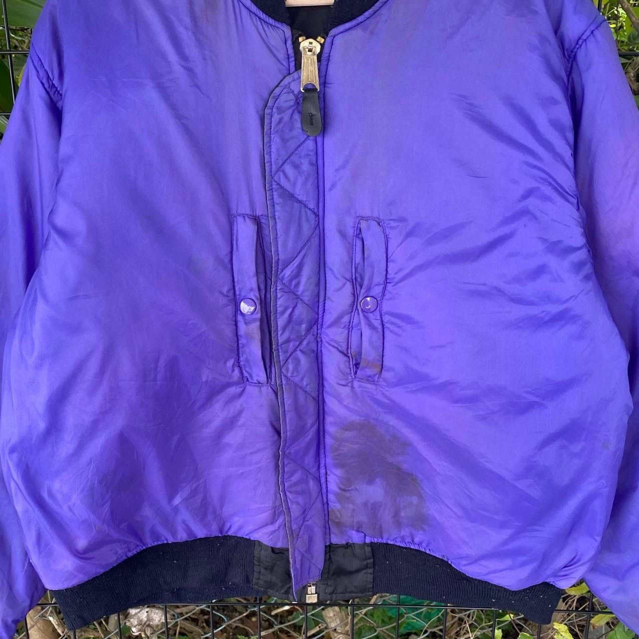 Japanese Brand Flyer’s Man Intermidiate Ma-1 Phantom Military Bomber Jacket Size US M / EU 48-50 / 2 - 3 Thumbnail