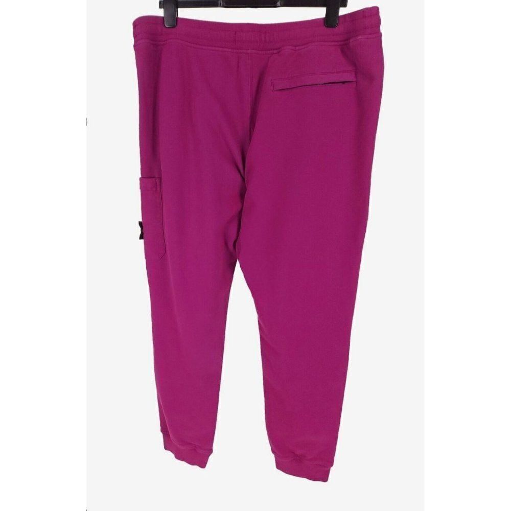 Stone Island Stone Island Logo Patch Sweatpants Size 3XL XXXL Men Magenta Size US 42 / EU 58 - 6 Thumbnail