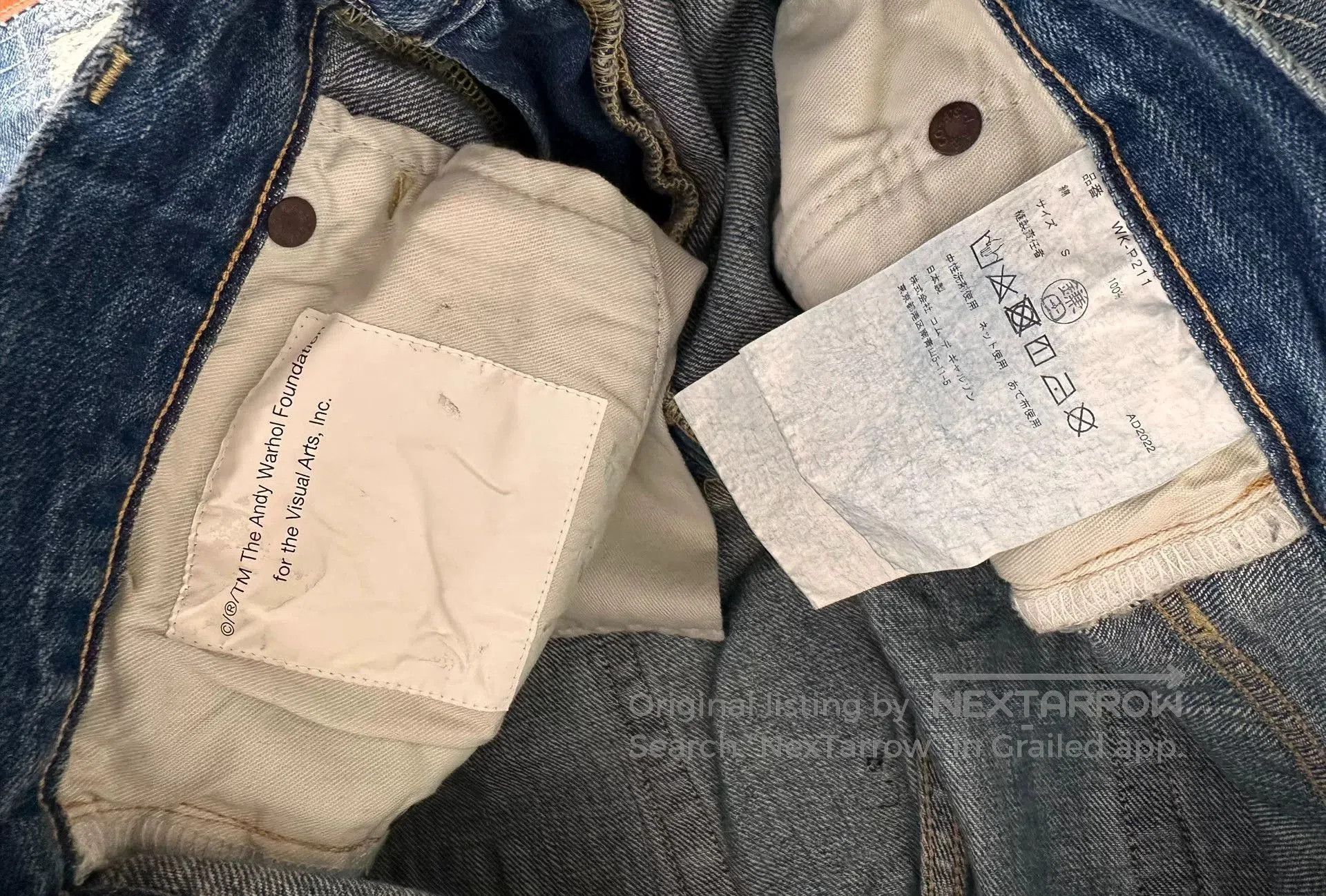 Junya Watanabe junya watanabe man denim pants with patches. Size US 30 / EU 46 - 4 Thumbnail