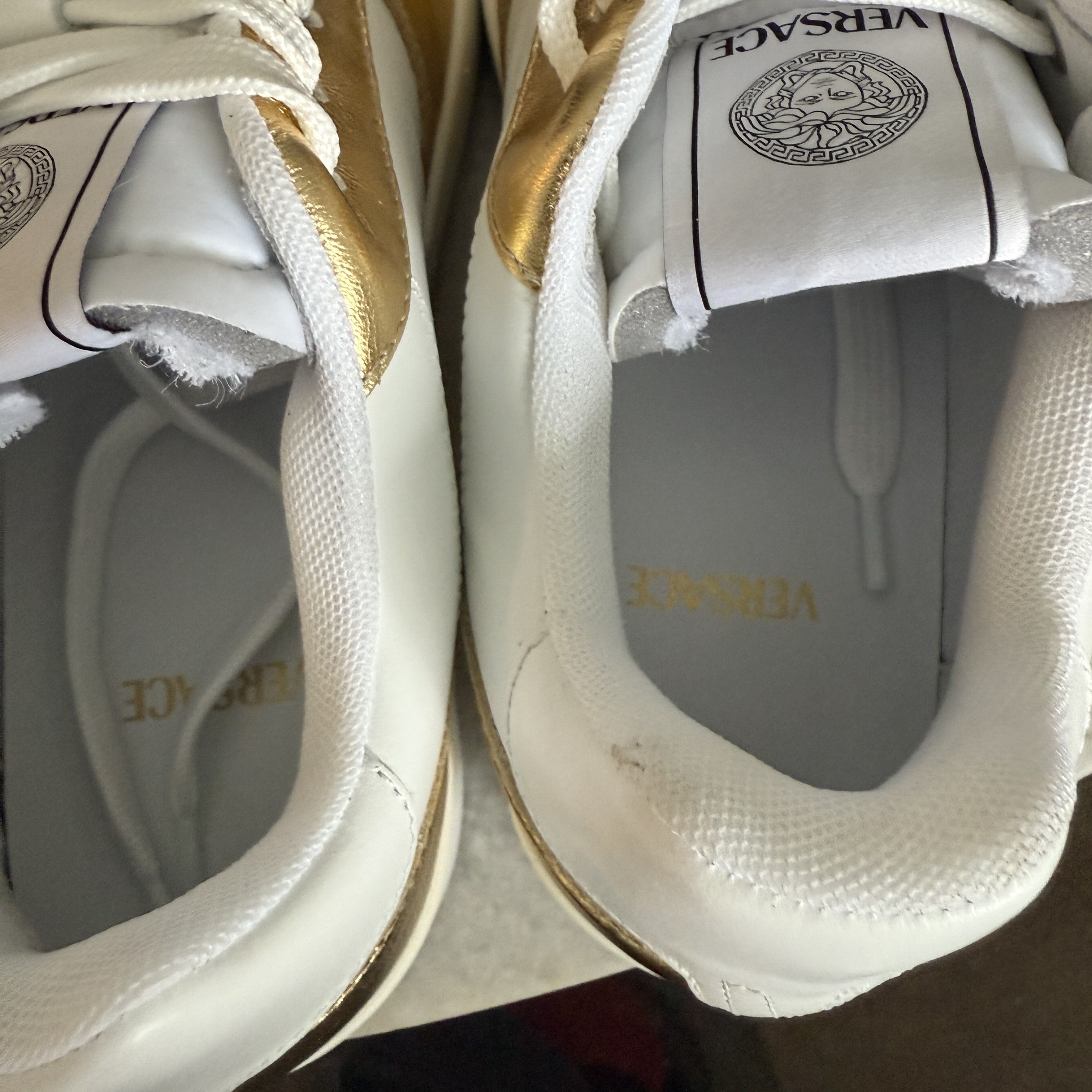 Versace Versace Medusa Leather Women's Sneaker Shoe, 1014316, 39.5 Size US 9.5 / IT 39.5 - 9 Thumbnail