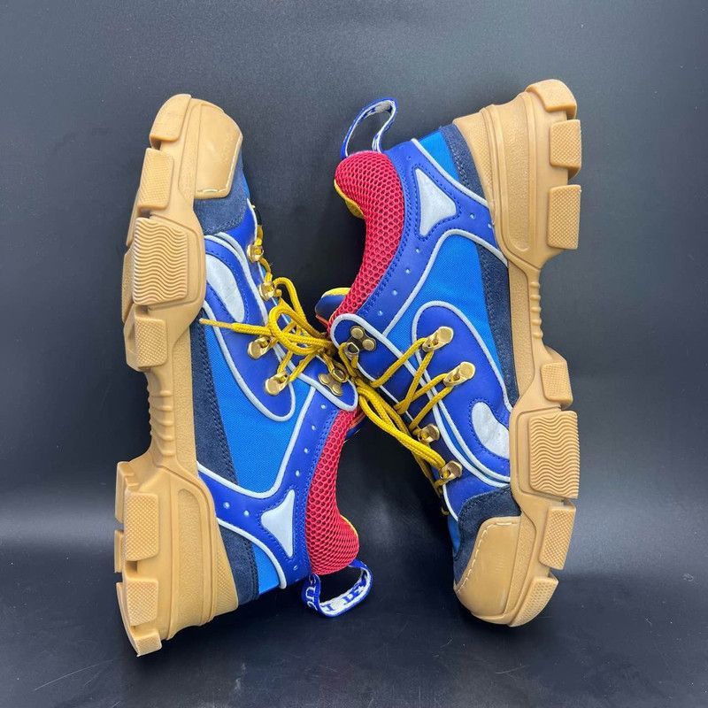Gucci Gucci Flashtrek Low-Top Casual Sneakers for Men - Size US 8.5 / EU 41-42 - 8 Thumbnail
