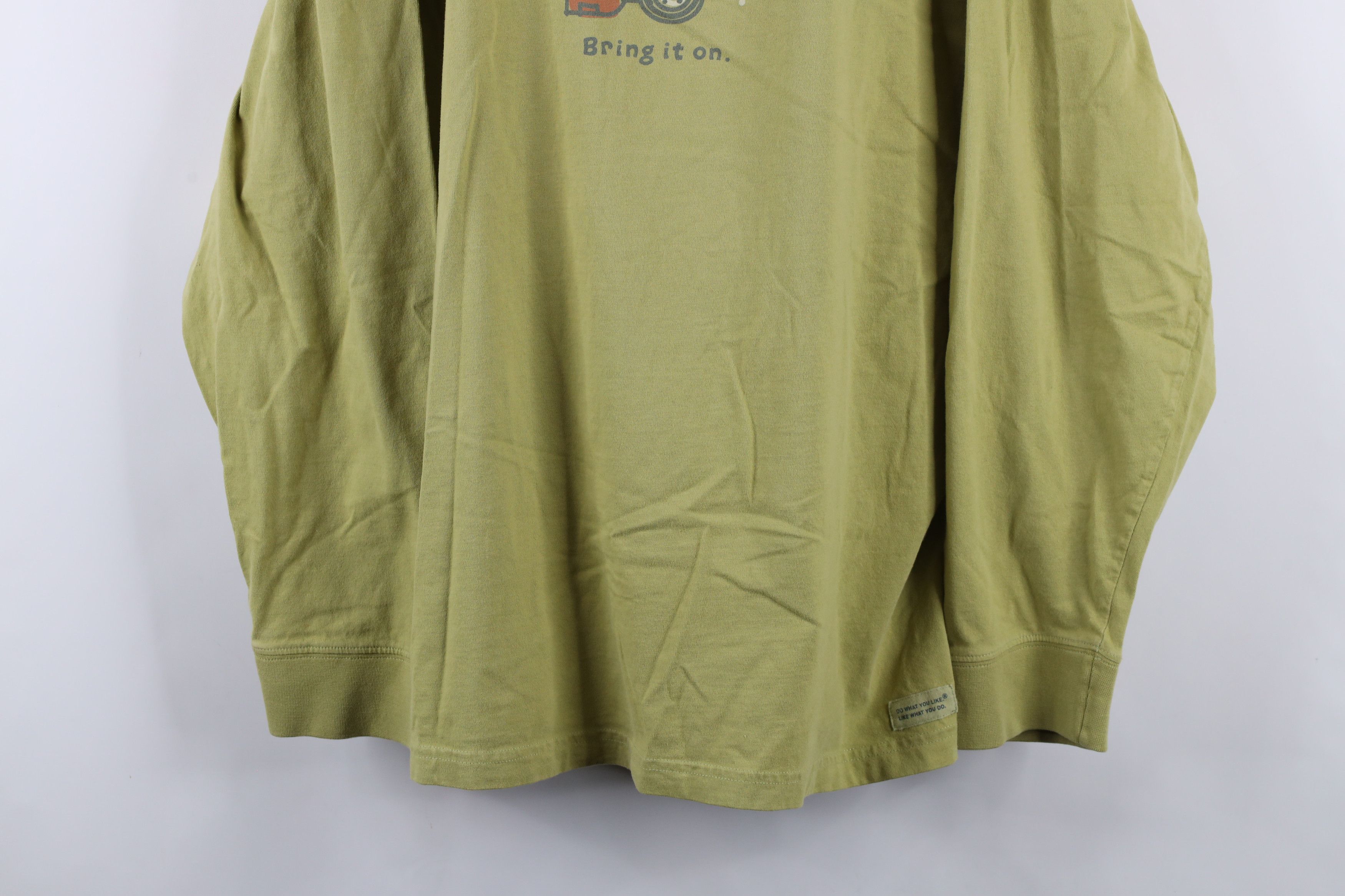 Life is Good × Vintage Life Is Good It On Snow Blower Winter Long Sleeve T-Shirt Size US XXL / EU 58 / 5 - 3 Thumbnail