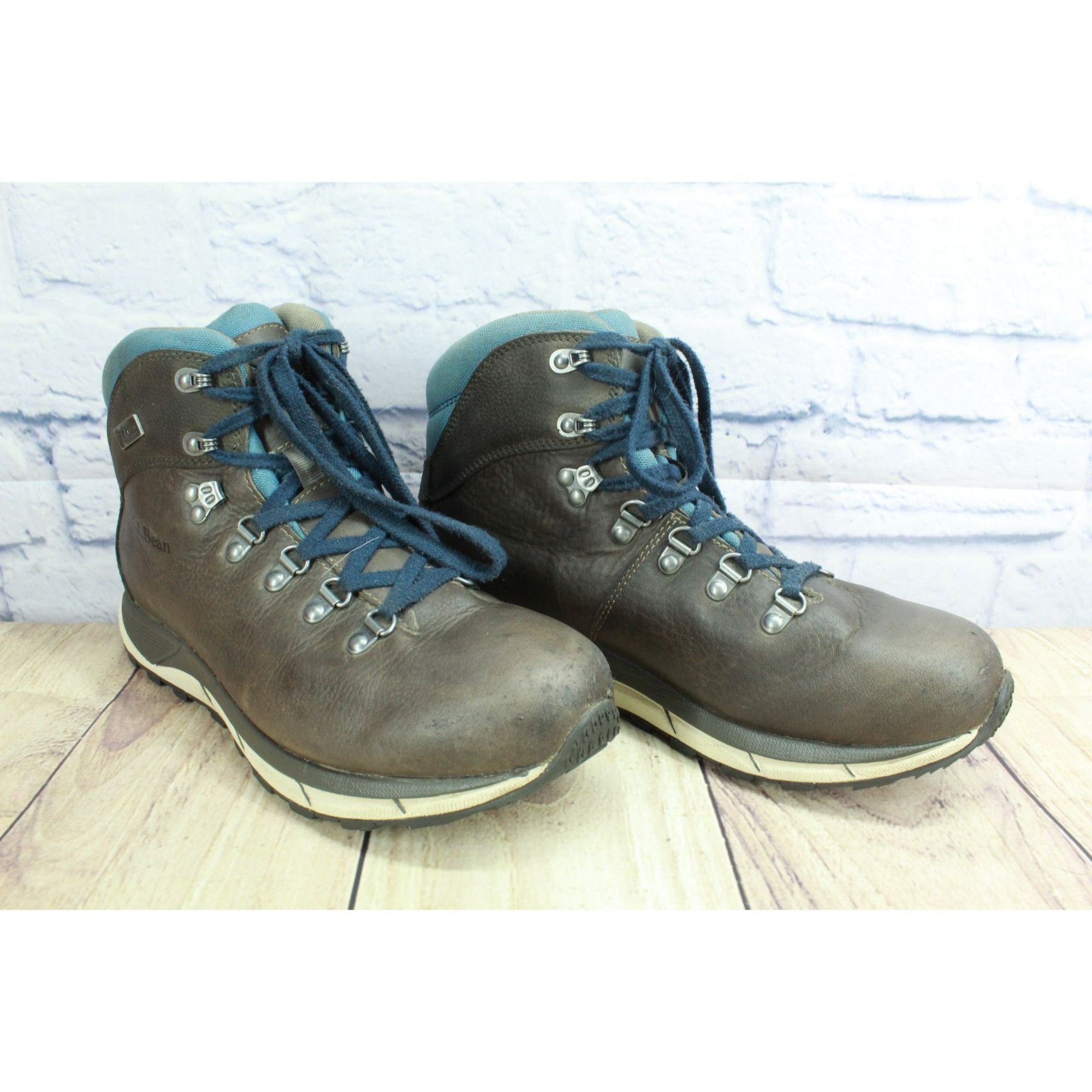 L.L. Bean × Leather LL Bean Alpine Leather Insulated Waterproof Hiking Boots Size US 9.5 / IT 39.5 - 3 Thumbnail