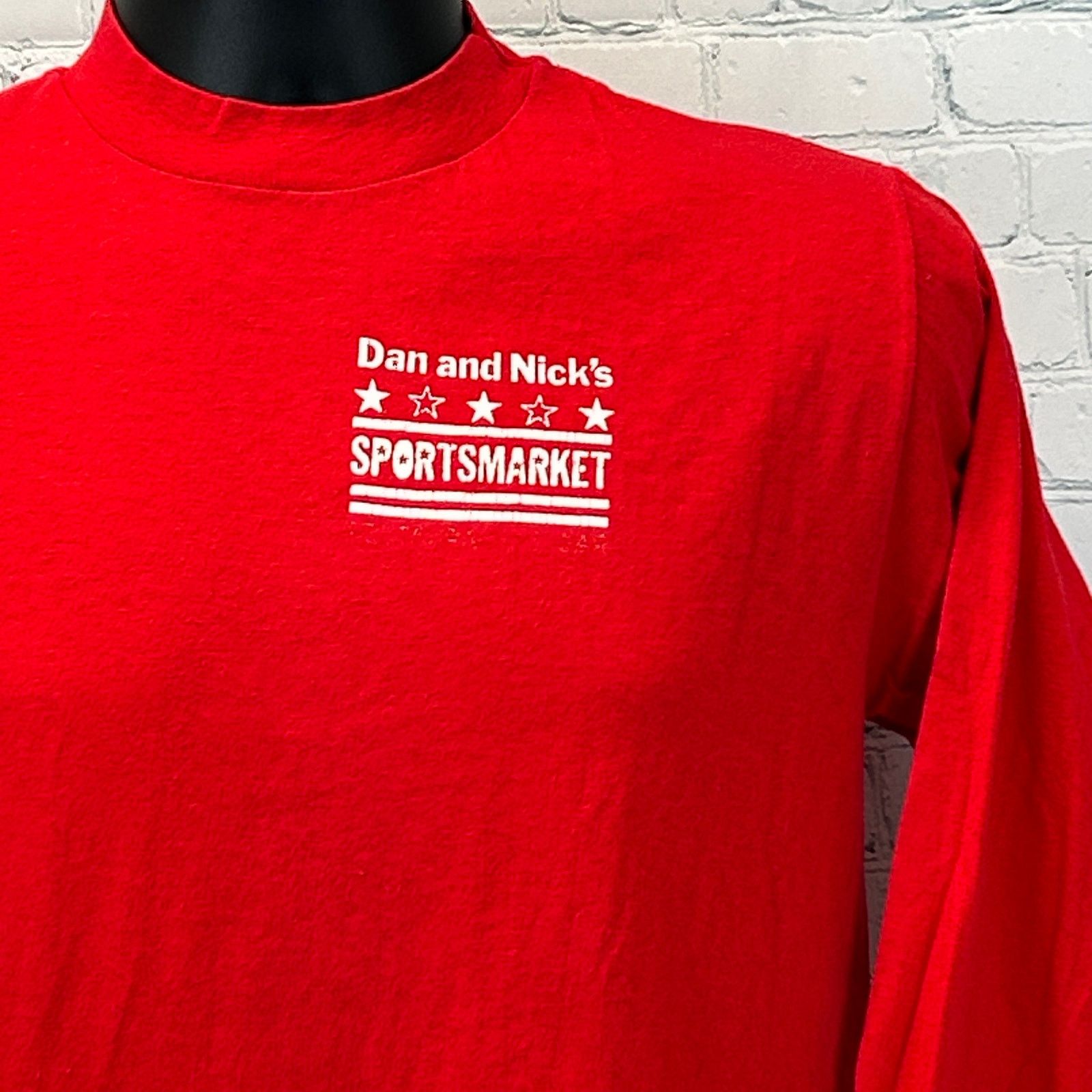 Hanes Vintage 80s Dan and Nicks Sportsmarket Bar T Shirt S Small Size US S / EU 44-46 / 1 - 1 Thumbnail