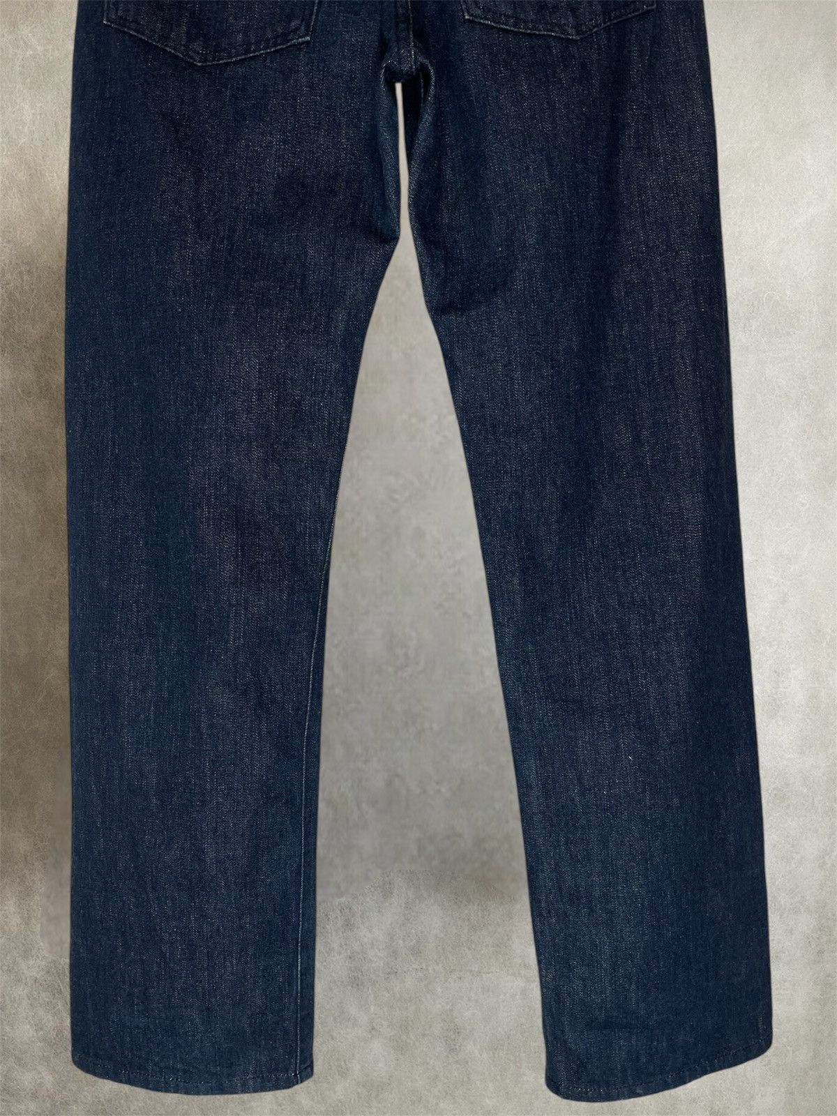 Japanese Brand Hiromichi nakano contrast stitching indigo denim pants Size US 31 - 5 Thumbnail