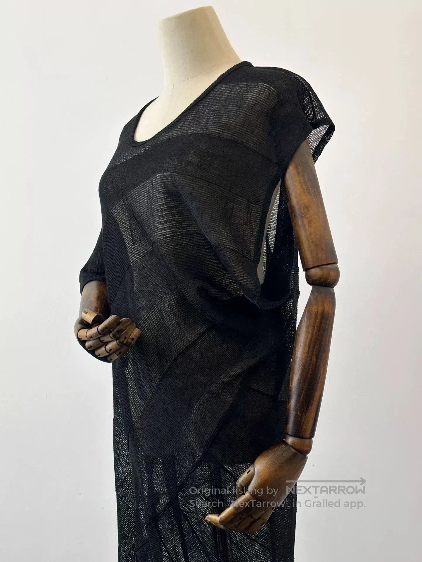 Yohji Yamamoto asymmetric twisted dress by yohji yamamoto. Size S / US 4 / IT 40 - 4 Thumbnail