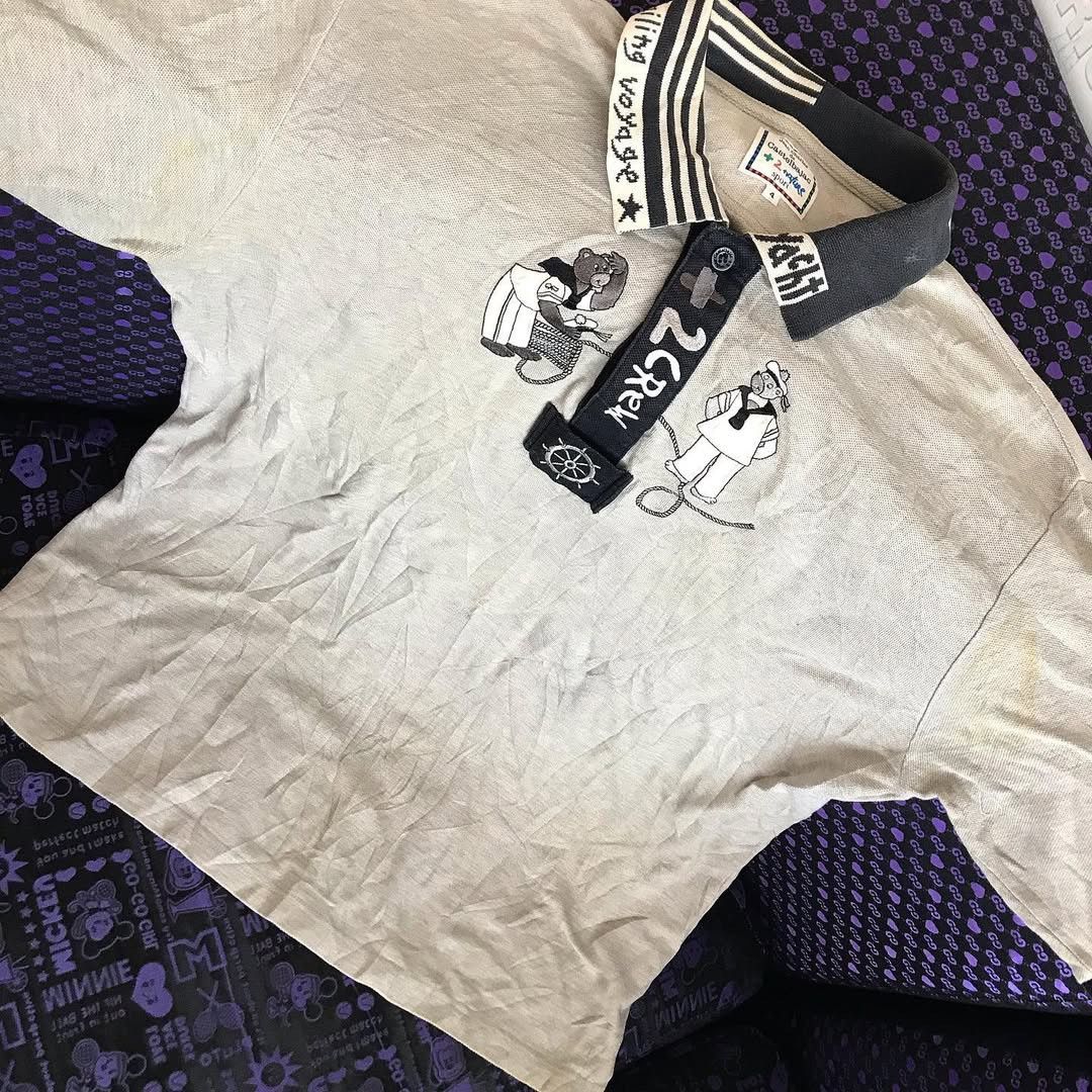 Jean Charles De Castelbajac × Vintage Jean Charles De Castelbajac X 2 Nature sport + 2 Crew On Size US L / EU 52-54 / 3 - 1 Thumbnail