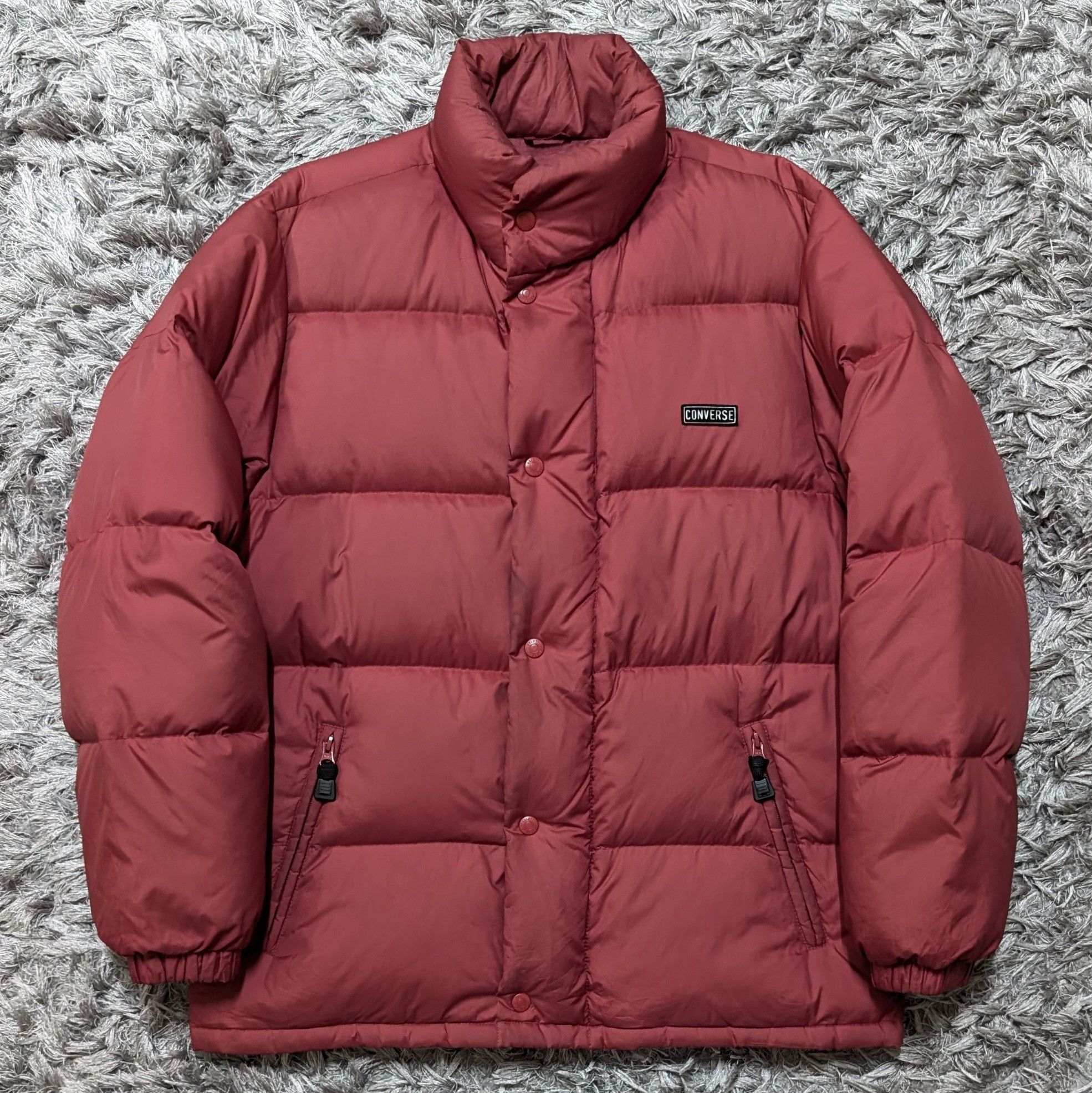 Converse Vintage Converse Down Jacket Puffer Winterwear Nuptse Swtr Size US M / EU 48-50 / 2 - 1 Thumbnail