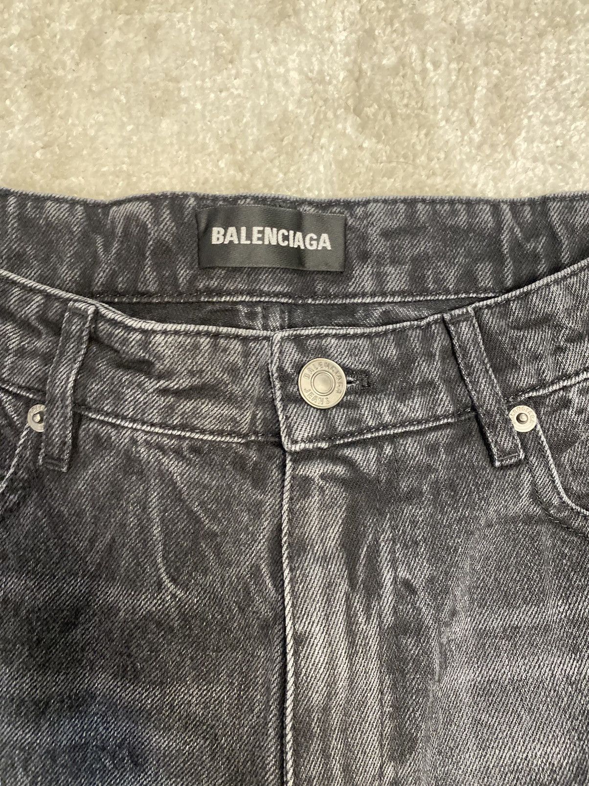 Balenciaga Balenciaga Jean Size US 33 - 2 Thumbnail