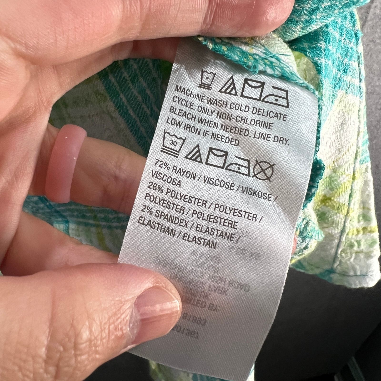 Other Susan Graver Regular Yarn Dyed Plaid Button Front Size M / US 6-8 / IT 42-44 - 8 Thumbnail