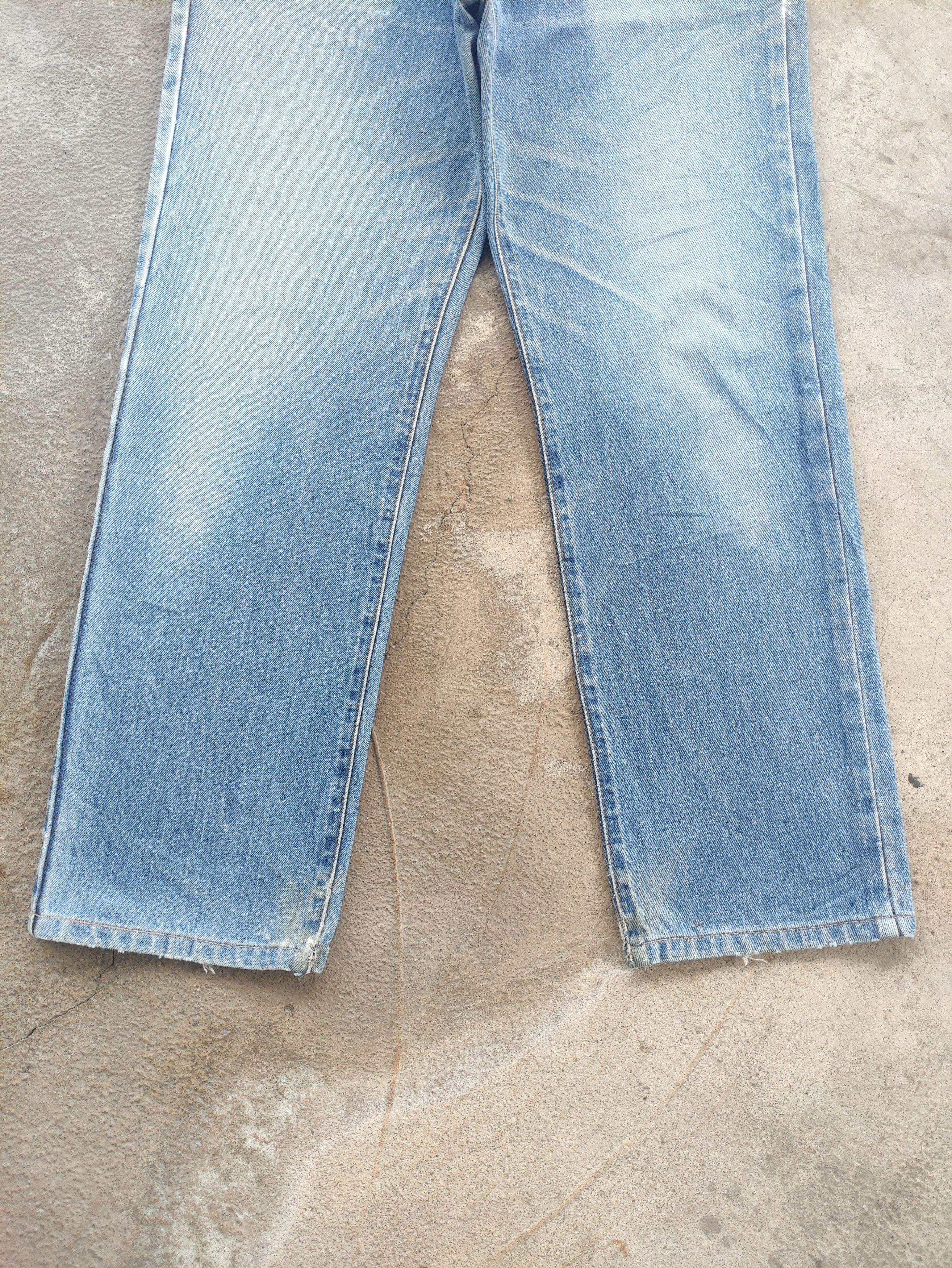 Edwin Vintage Edwin Jean Distressed Faded Denim Pants Size US 31 - 4 Thumbnail