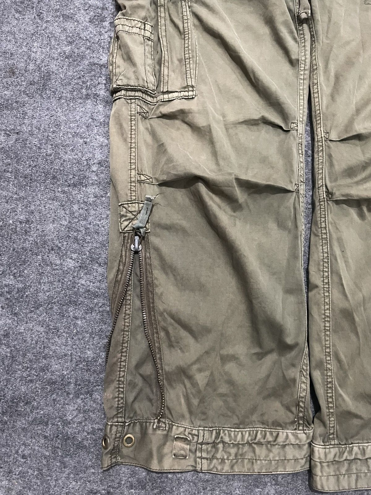 If Six Was Nine × Japanese Brand × Le Grande Bleu (L.G.B.) Abrechrombie and fitch - Apocalypse Style Bondage Pants Size US 34 / EU 50 - 2 Thumbnail