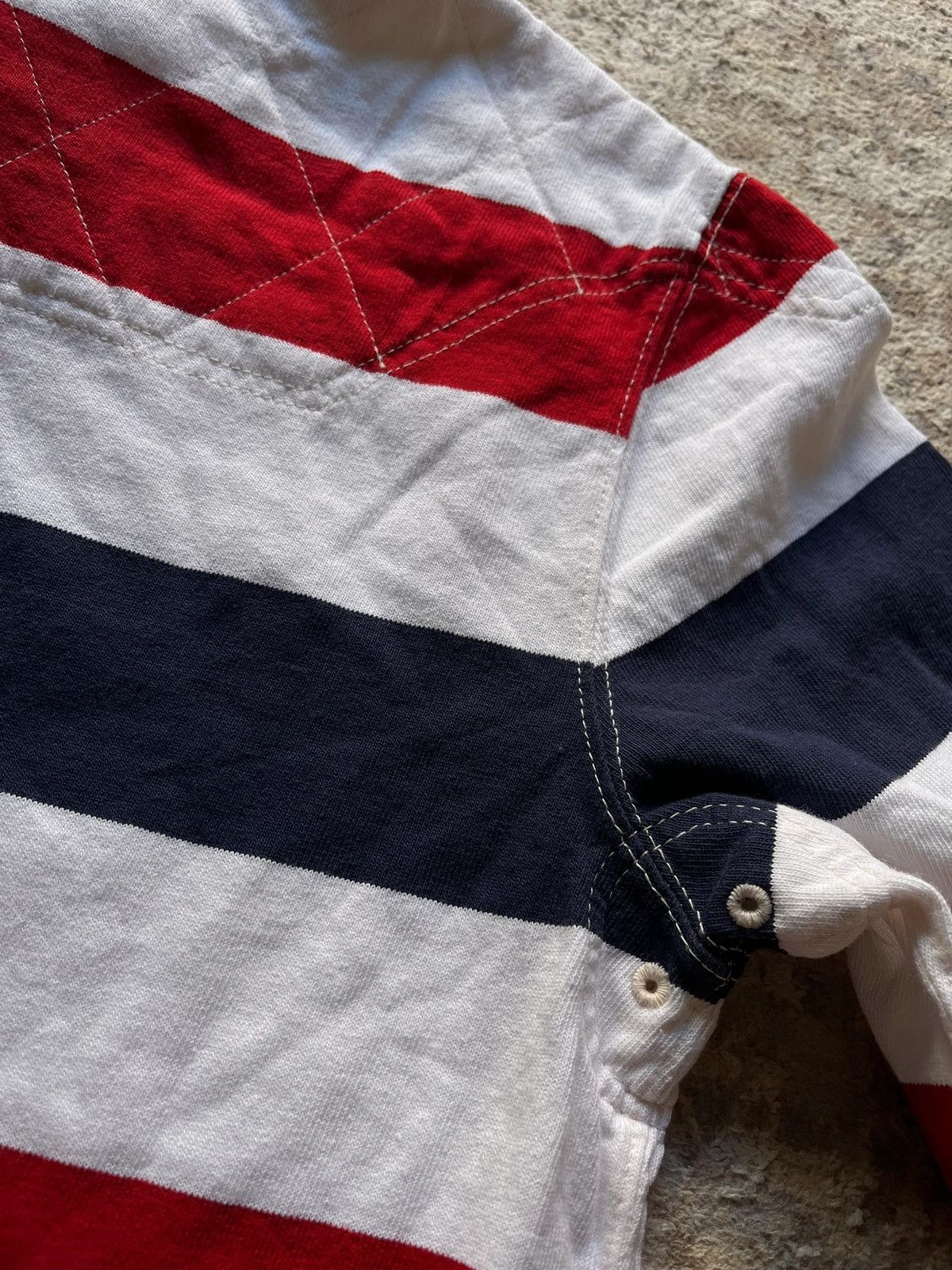Polo Ralph Lauren Polo Ralph Lauren Sz S Vintage 2000s Rugby Shirt Small Pony Size US S / EU 44-46 / 1 - 7 Thumbnail