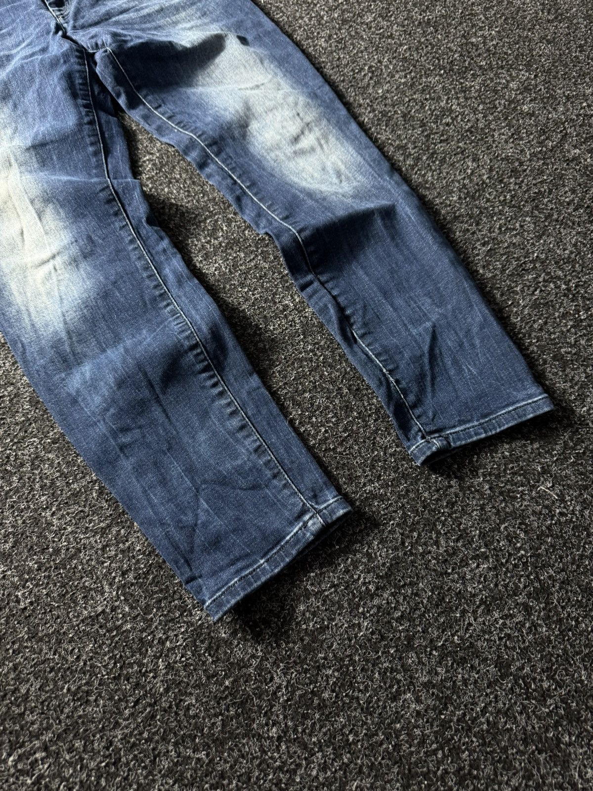 Diesel × If Six Was Nine × Vintage Vintage 90s Y2K Distressed Diesel Industry Jeans baggy pants Size 31" - 4 Thumbnail