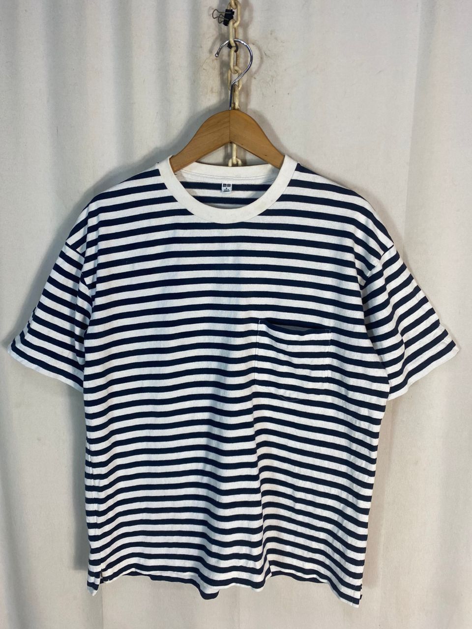 Uniqlo Uniqlo Stripes single pocket tshirt Size US M / EU 48-50 / 2 - 4 Thumbnail