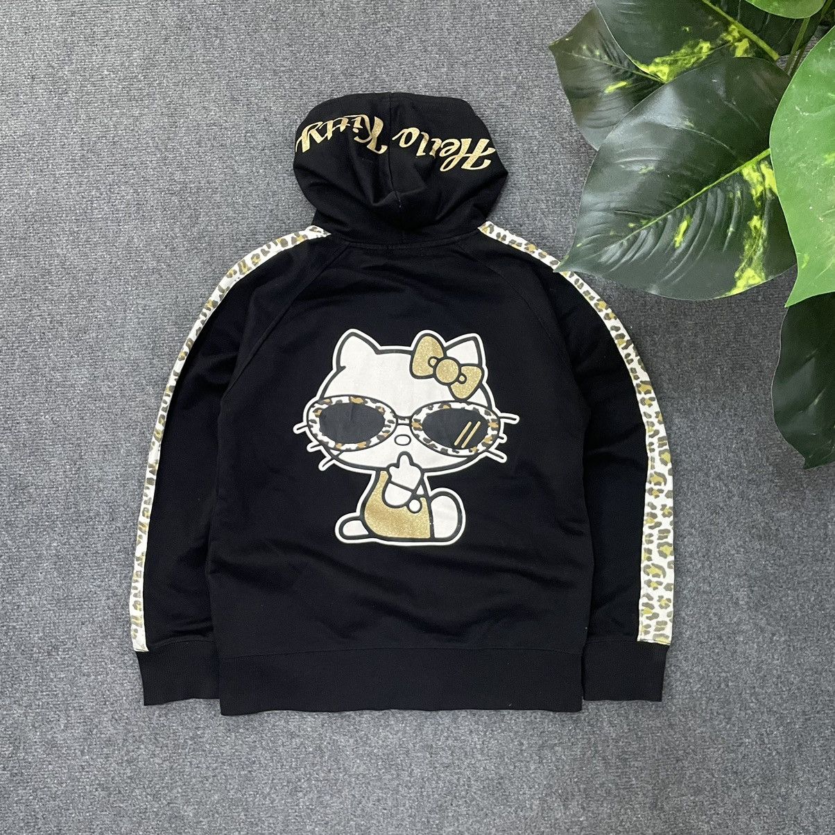 Anime × Cartoon Network × Vintage Vintage Hello Kitty Fuck Zip Up Hoodie Size US S / EU 44-46 / 1 - 1 Thumbnail