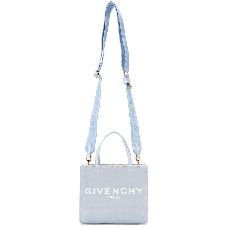 Givenchy o1srvl11e0724 Size: OS / Medium Tote Bag in Blue Size ONE SIZE - 6 Thumbnail