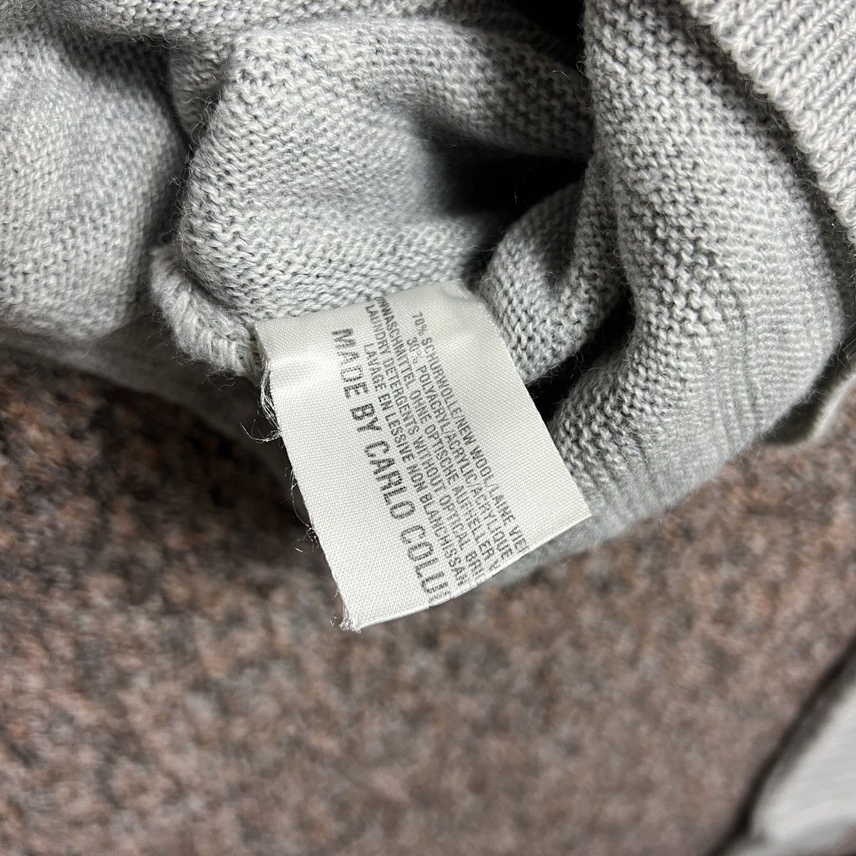 Carlo Colucci × Vintage Vintage Wool Sweater Carlo Colucci Size US XL / EU 56 / 4 - 11 Thumbnail