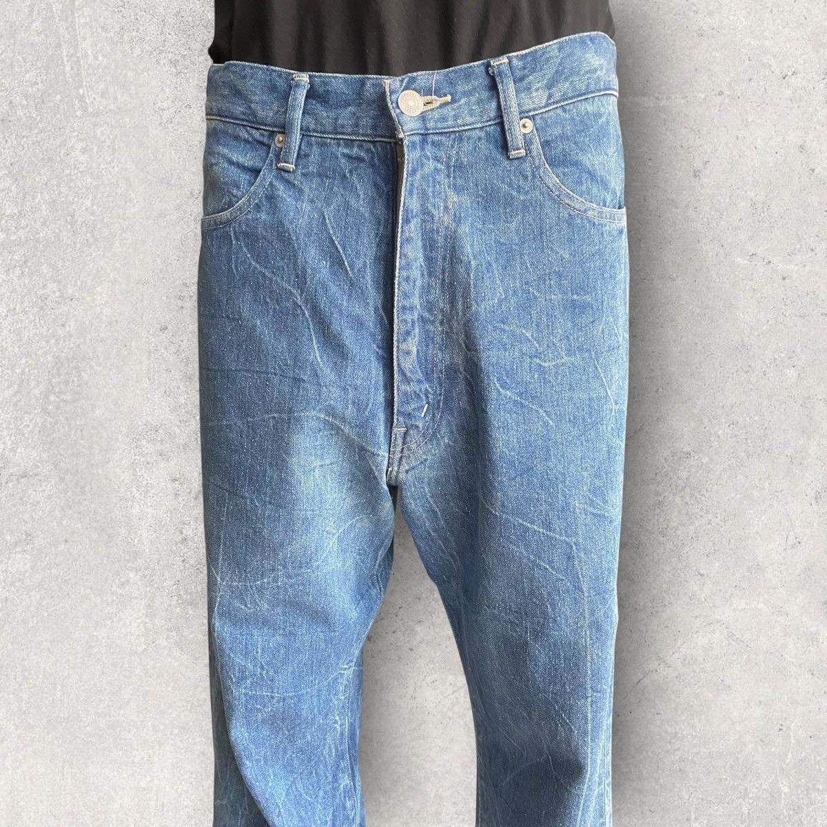 Auralee SS23 Selvage Fade Light Denim Size US 34 / EU 50 - 2 Thumbnail