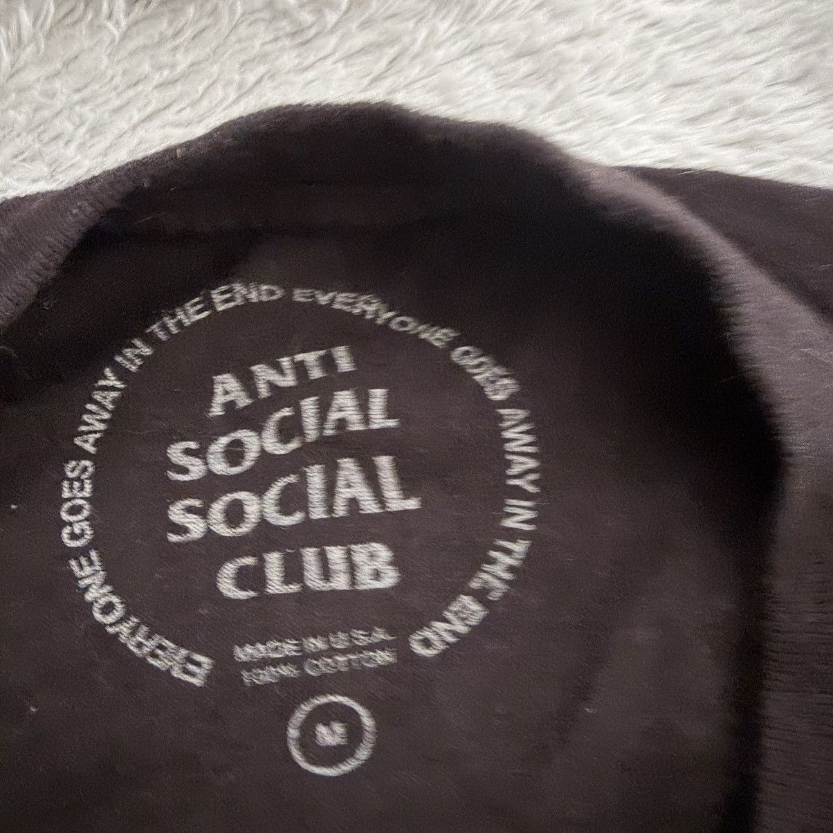 Anti Social Social Club Anti Social Social Club ASSC All Talk Black/Multi Tee FW21 Size US M / EU 48-50 / 2 - 4 Thumbnail