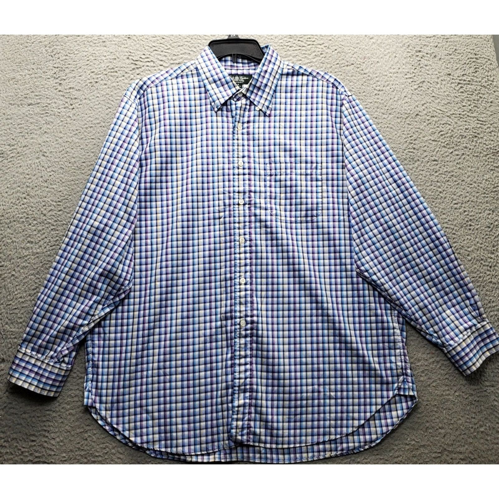 Brooks Brothers Brooks Brothers Casual Shirt Mens XL Multi Plaid Long Sleeve Collared Button Up Size US XL / EU 56 / 4 - 2 Thumbnail