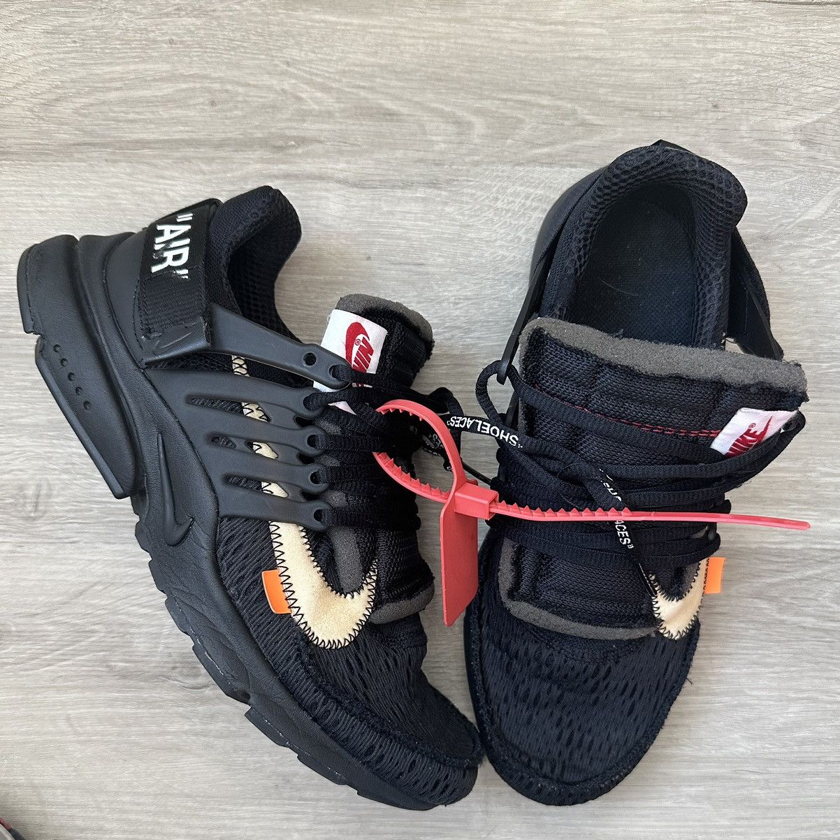 nike x off white air presto white