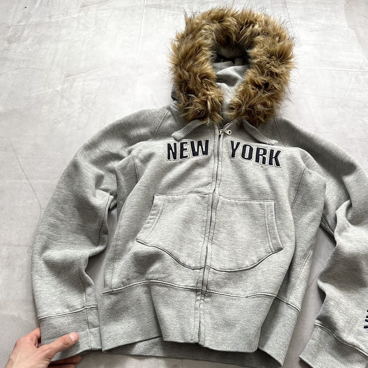 ジャケット・アウター ekam fur remake lgb ifsixwasnine fuga New York LGB If Six Was Nine Style Fur Zip Hoodie Jacket