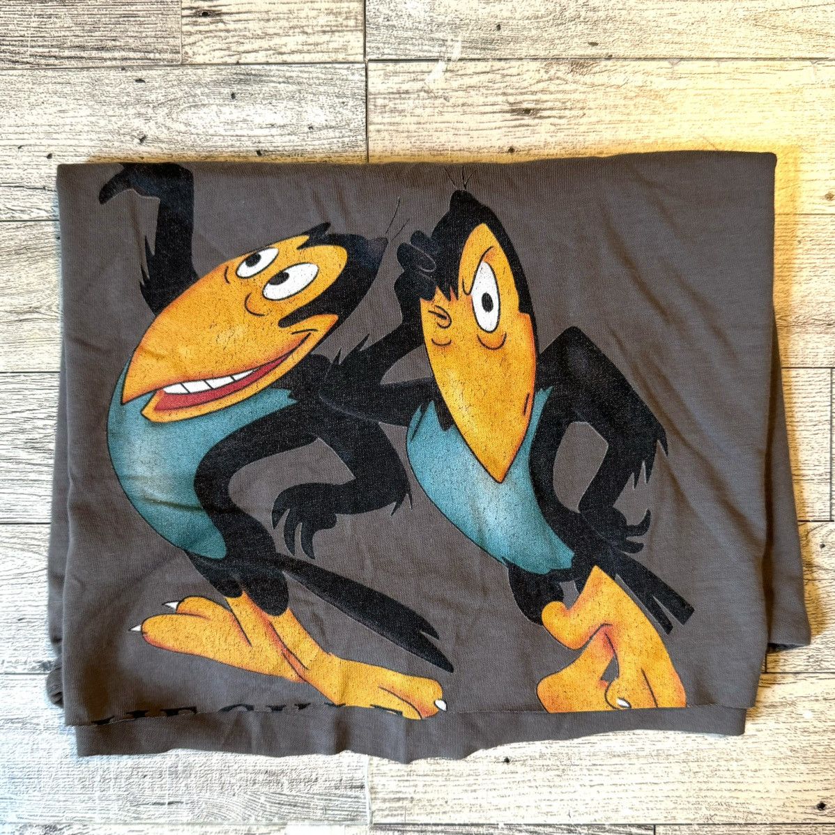 Vintage Heckle and Jeckle, Vintage, Cropped Short Sleeve Tee, OSFM Size ONE SIZE - 13 Thumbnail
