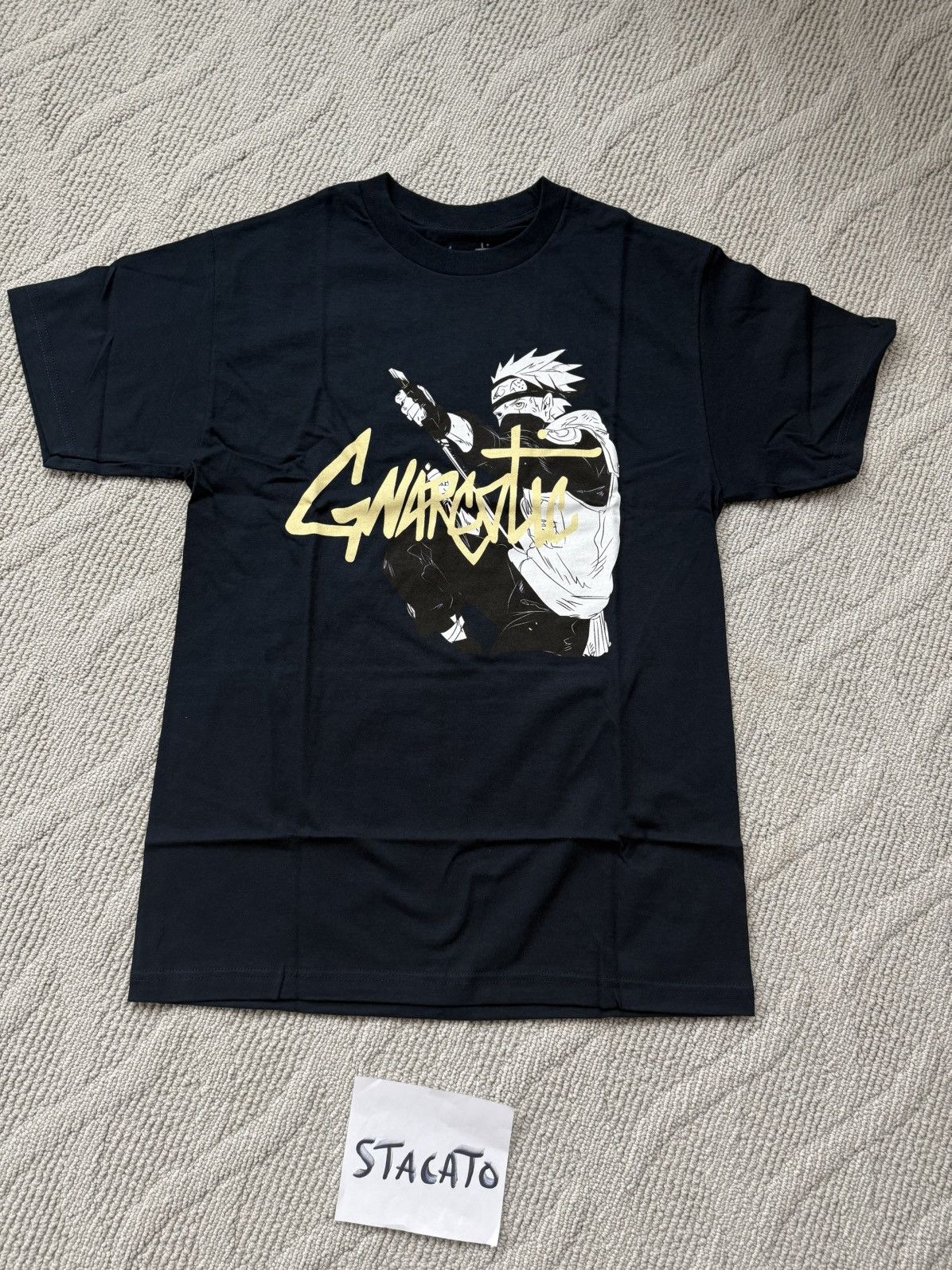 Gnarcotic Gnarcotic Lil Gnar Naruto Anime Black T-Shirt Size US M / EU 48-50 / 2 - 1 Thumbnail