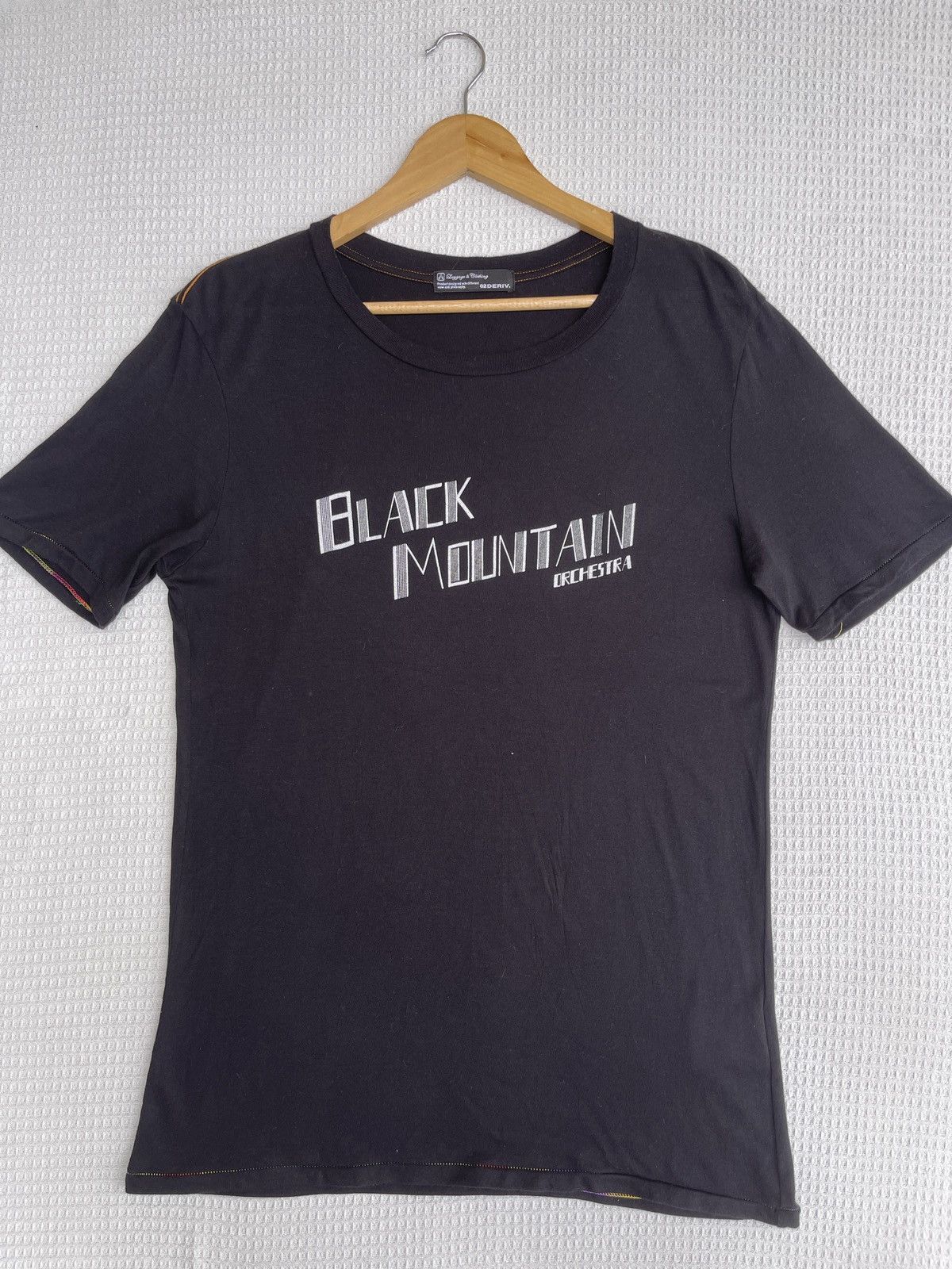 02DERIV. LastDrop🔥02Deriv Black Mountain Orchestar Japan Designer Tee Size US L / EU 52-54 / 3 - 10 Thumbnail