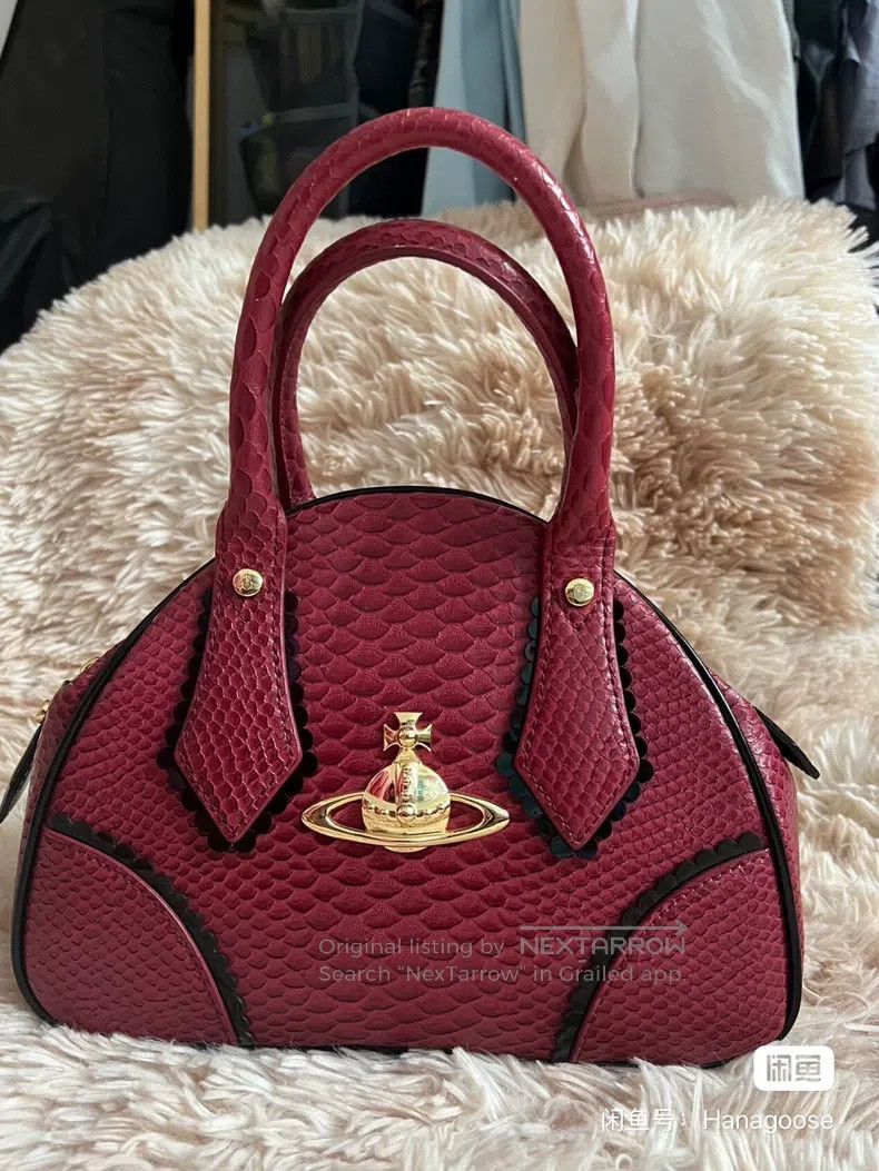Vivienne Westwood Vivienne Westwood size os Vintage Bowling Bag with Red and Size ONE SIZE - 1 Thumbnail