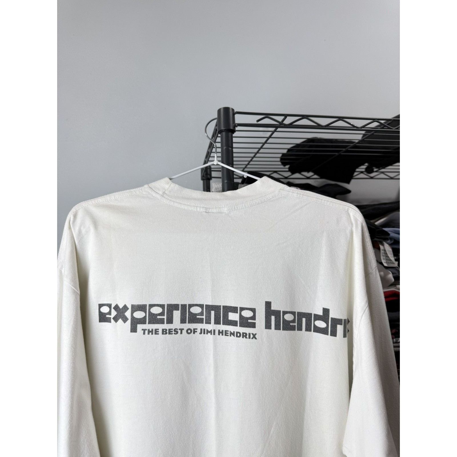Jimi Hendrix 💥 Rare! 1990’s Vintage Jimi Hendrix Longsleeve Big Print Size US XL / EU 56 / 4 - 10 Thumbnail