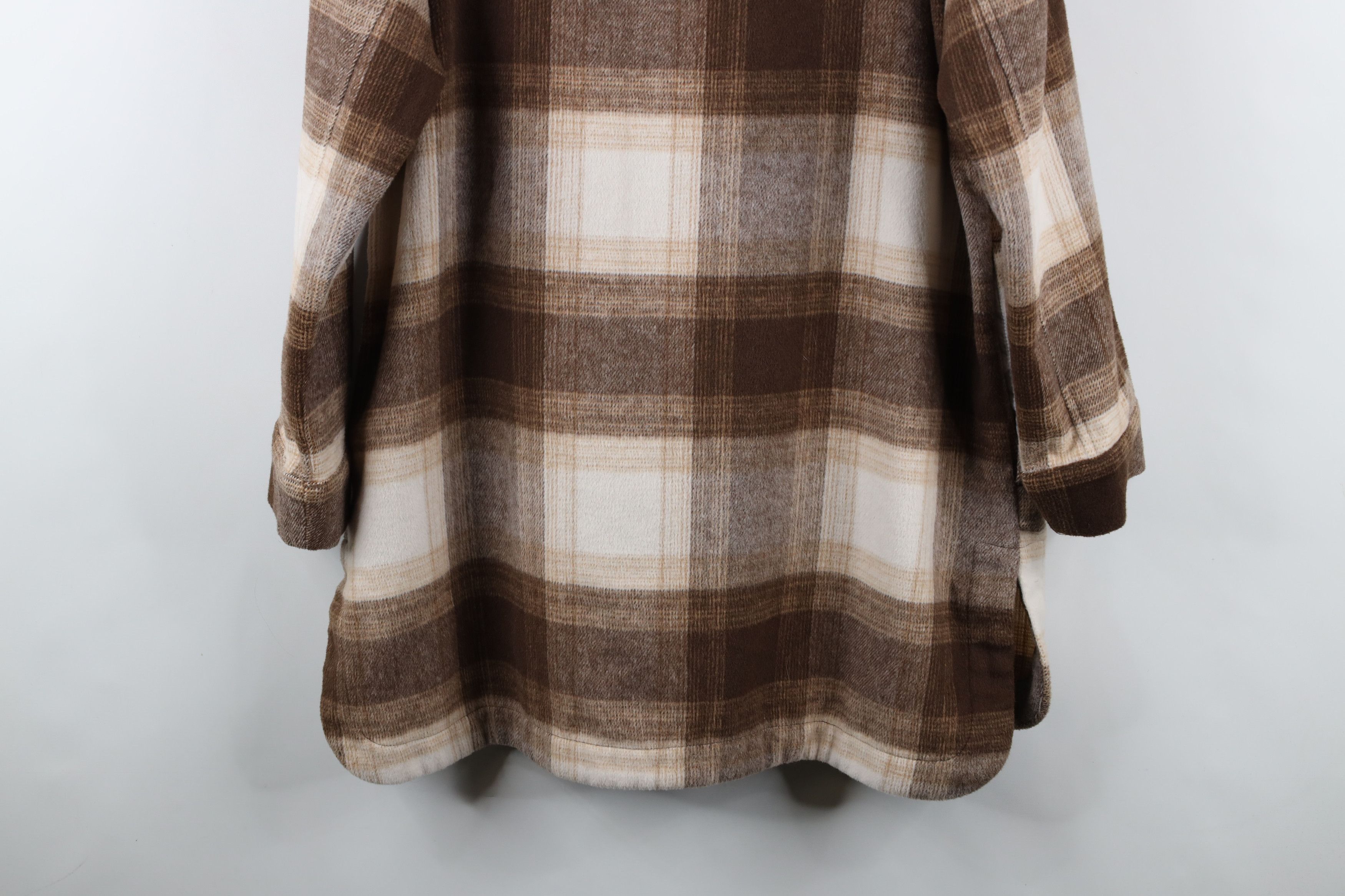 Banana Republic × Vintage Banana Republic Baggy Flannel Button Shirt Jacket Plaid Size L / US 10 / IT 46 - 14 Thumbnail