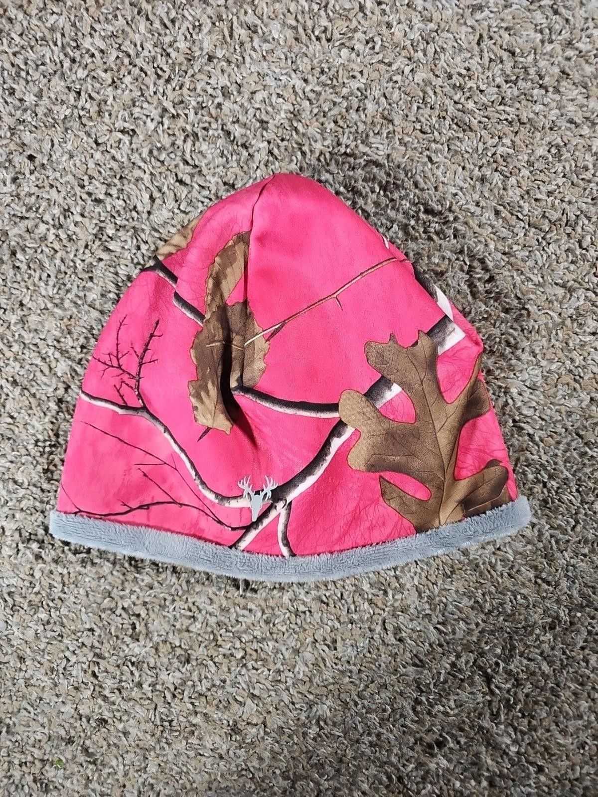 Realtree Hot Shot Pink Winter Hunting Beanie Hat Size ONE SIZE - 1 Thumbnail