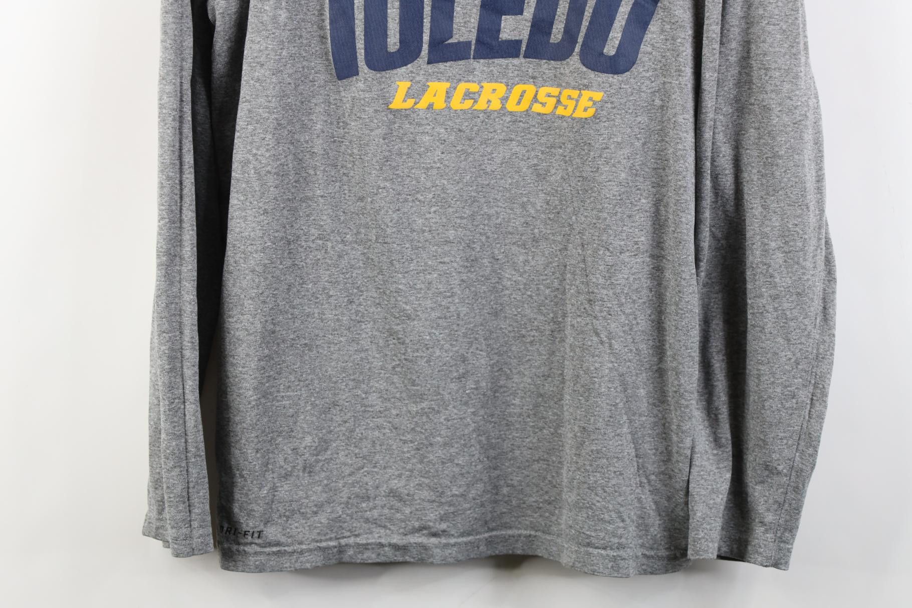 Nike Nike University of Toledo Lacrosse Long Sleeve T-Shirt Size US L / EU 52-54 / 3 - 3 Thumbnail
